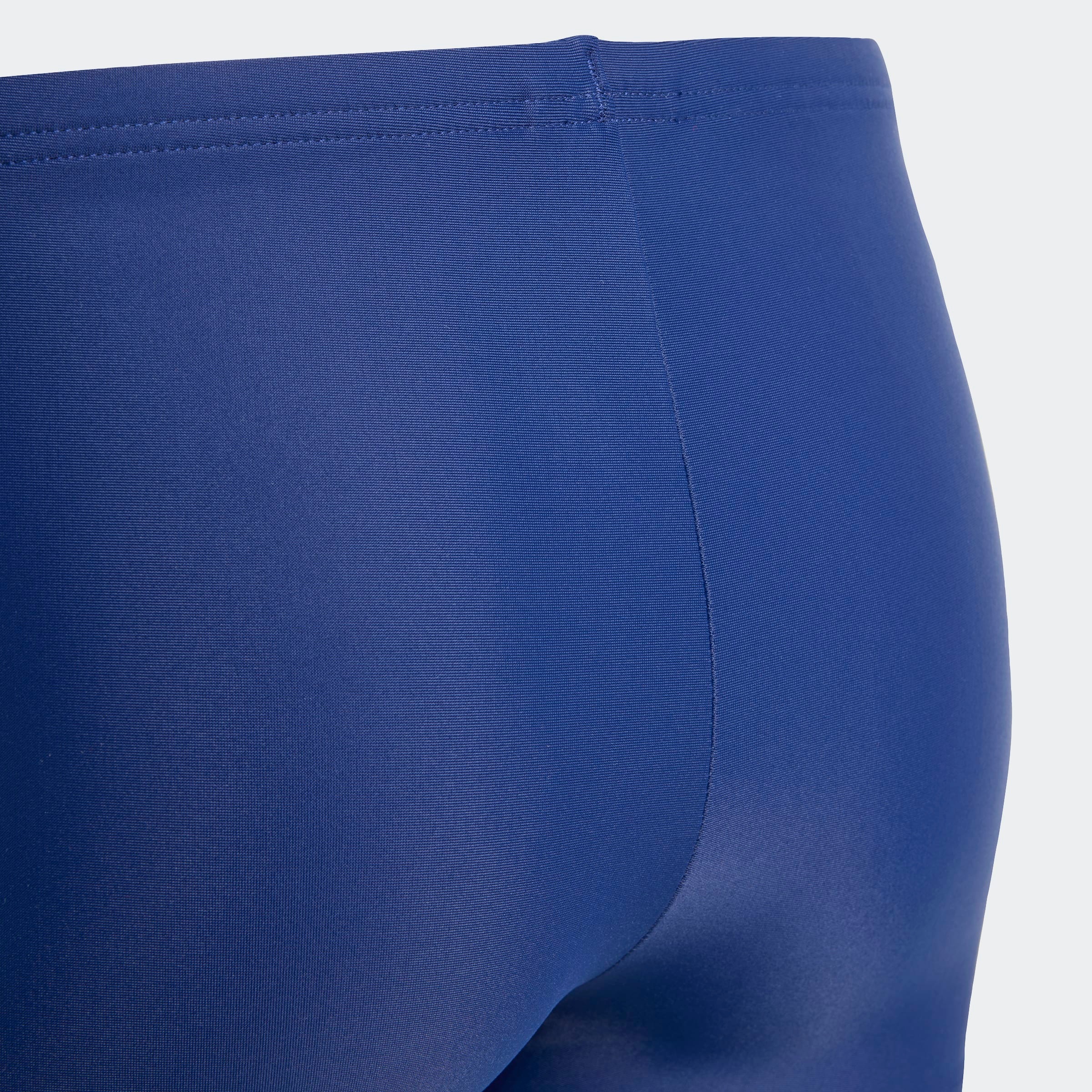 Badehose ADIDAS PERFORMANCE "COLORBLOCK 3-STREIFEN KIDS BOXER", Jungen, Gr. 128, N-Gr, dunkelblau, Obermaterial: 78% Polyamid, 22% Elasthan, Badehosen Badehose 3