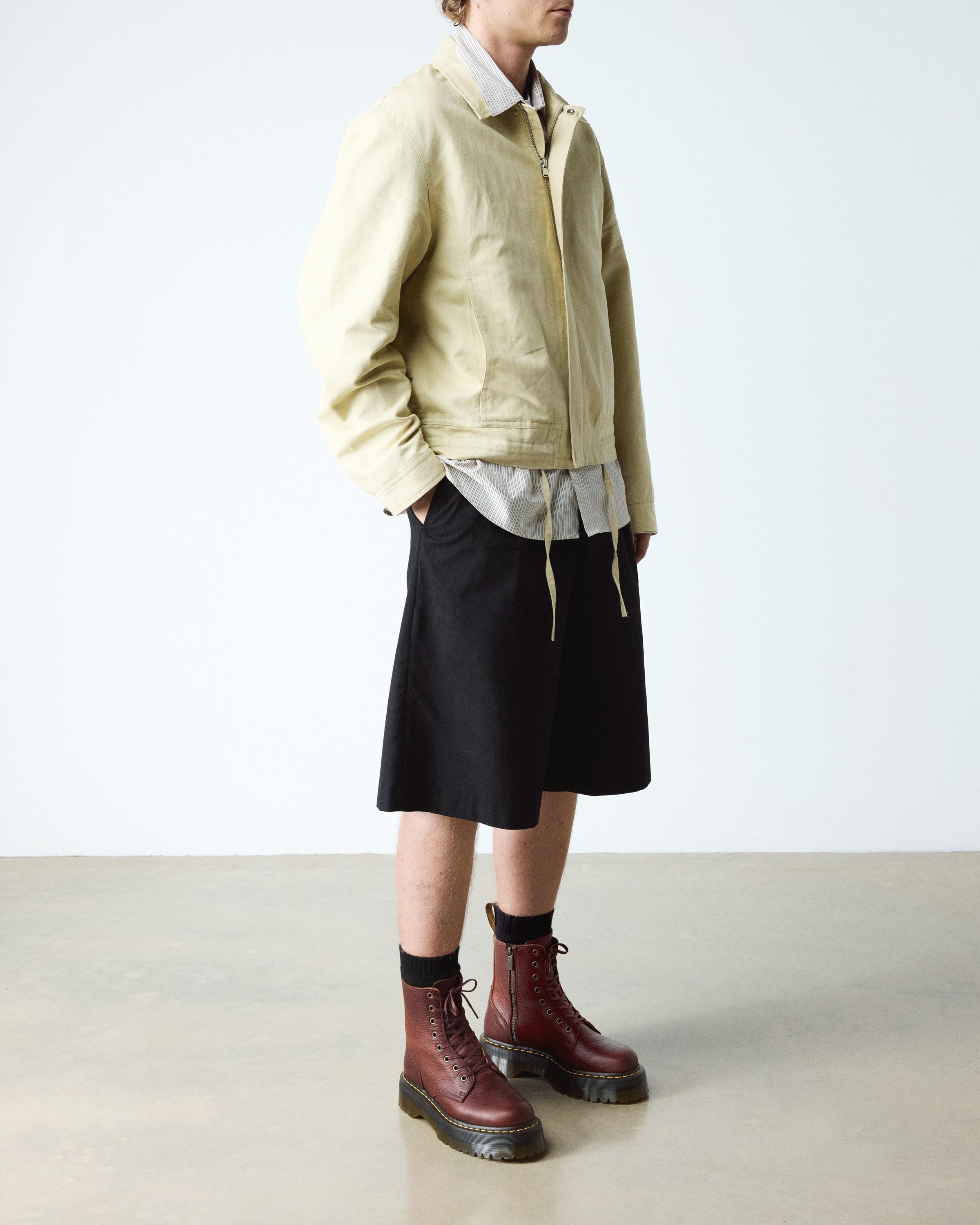 DR. MARTENS Schnürboots »Jadon«  , Stiefelette, Freizeitschuh mit Plateausohle, 8-Eye-Boot