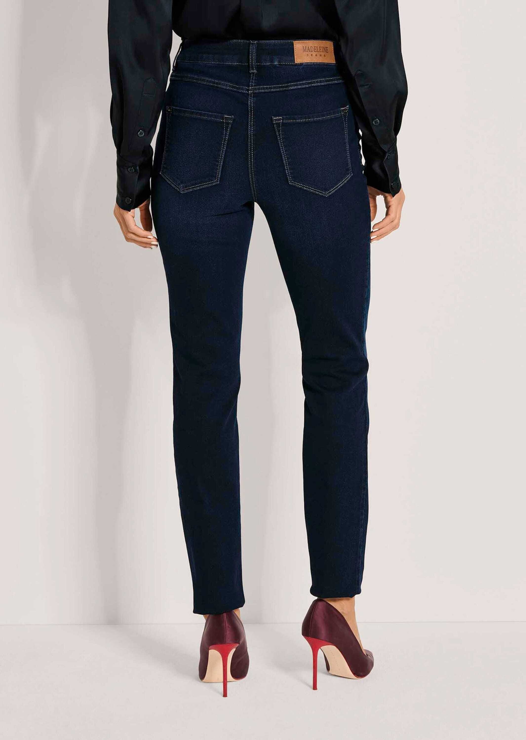 MADELEINE Regular-fit-Jeans »Hose Bequeme Skinny-Jeans aus Powerstretch«