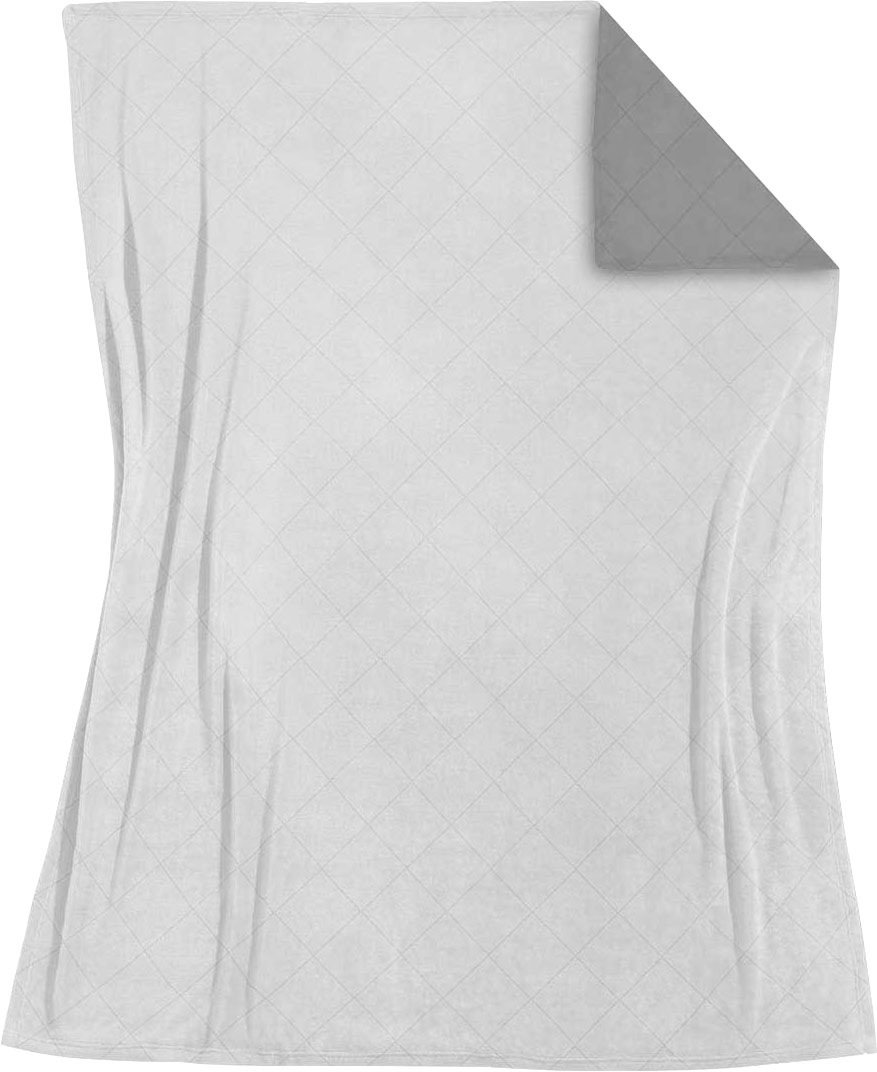 fleuresse Wohndecke "Lech D Wende" Mako Damast, Baumwolle, 135x200, 155x220 günstig online kaufen