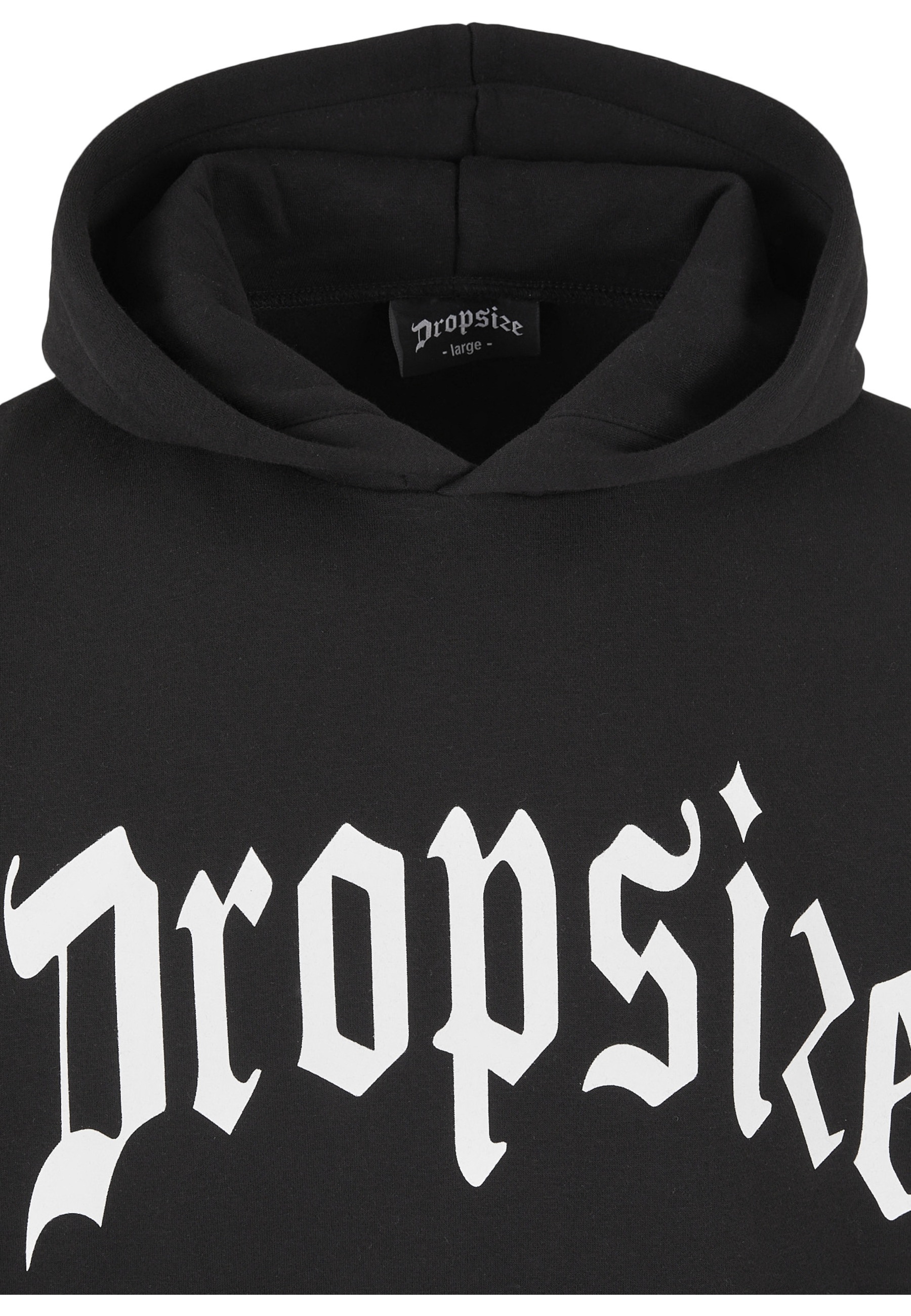 Thumbnail - Dropsize Kapuzenpullover "Dropsize Herren Heavy Logo Design Hoodie" 1 Stk.