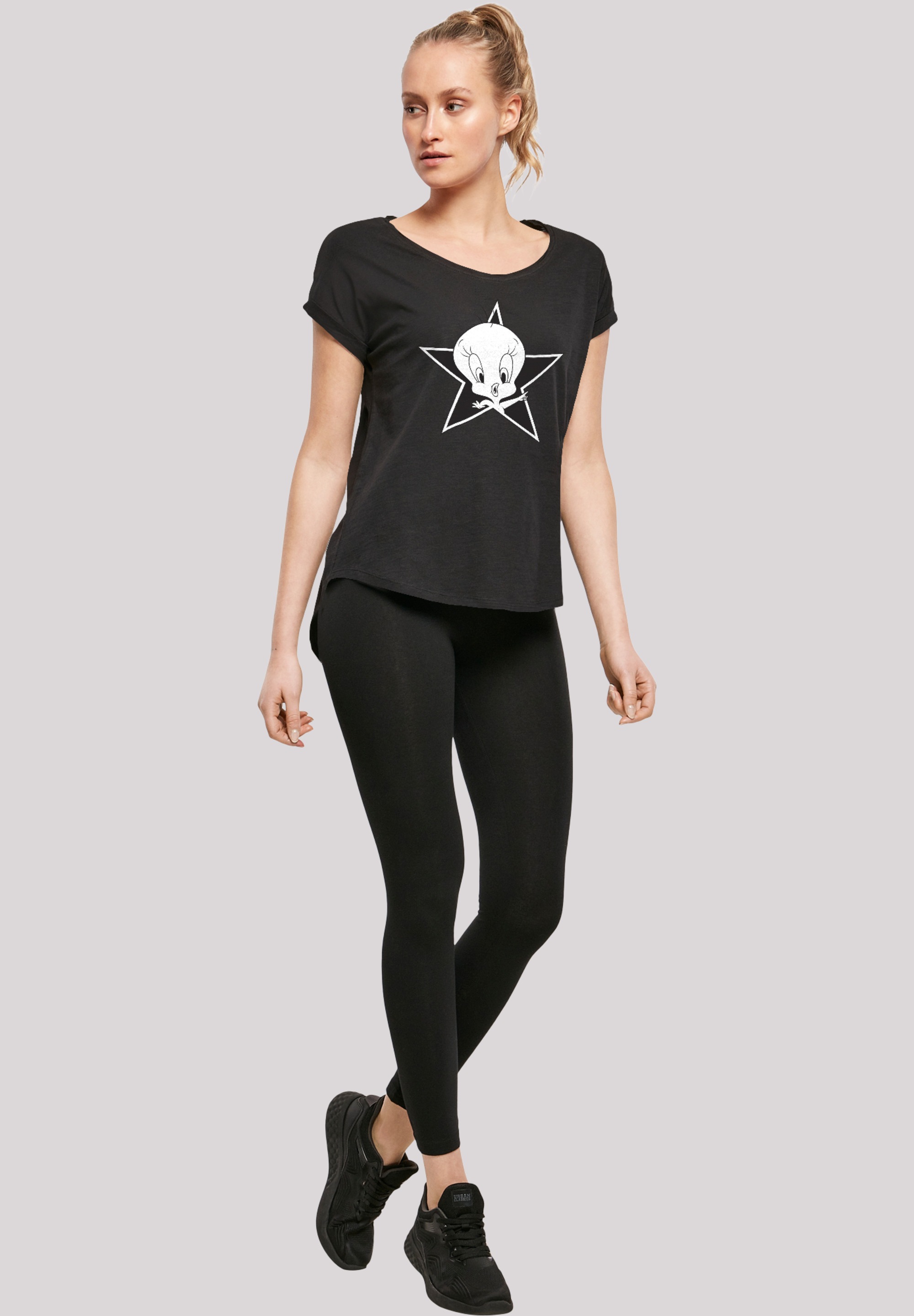 F4NT4STIC T-Shirt »Looney Tunes Tweetie'«, Print