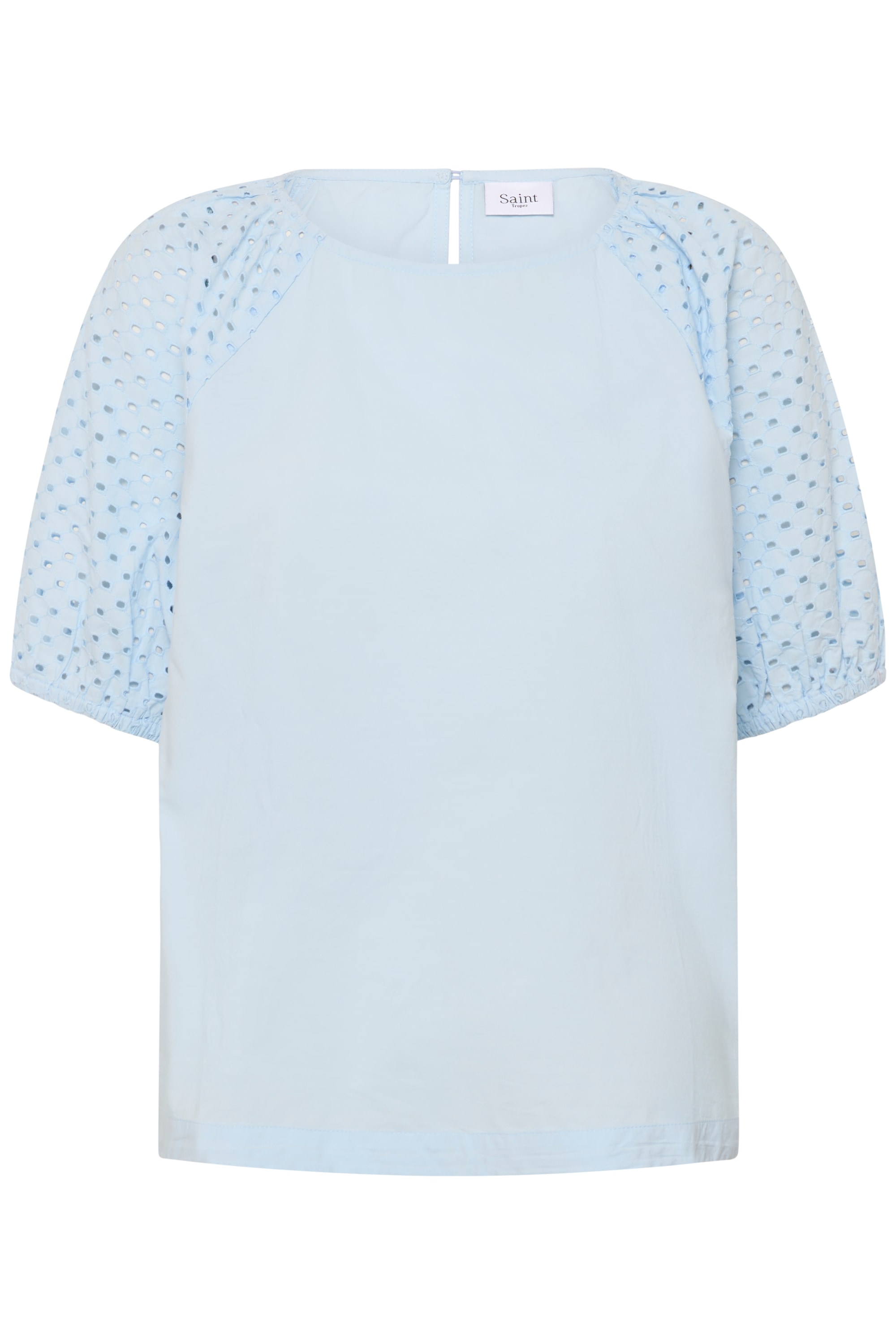 Saint Tropez Kurzarmbluse "Damen Kurzarm-Bluse PalaSZ"