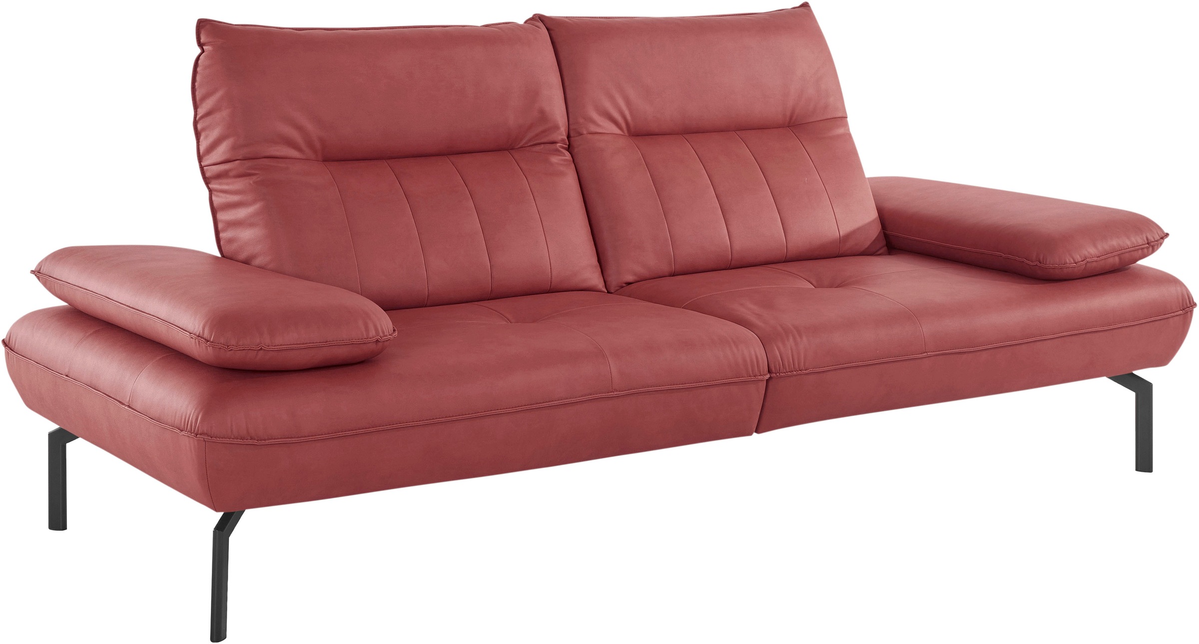 INOSIGN Big-Sofa »Marino«, Armteil- und Rückenverstellung, wahlweise mit Sitztiefenverstellung