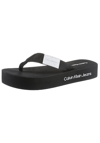 Calvin Klein Jeans Calvin KLEIN Džinsai Šlepetės per pirš...