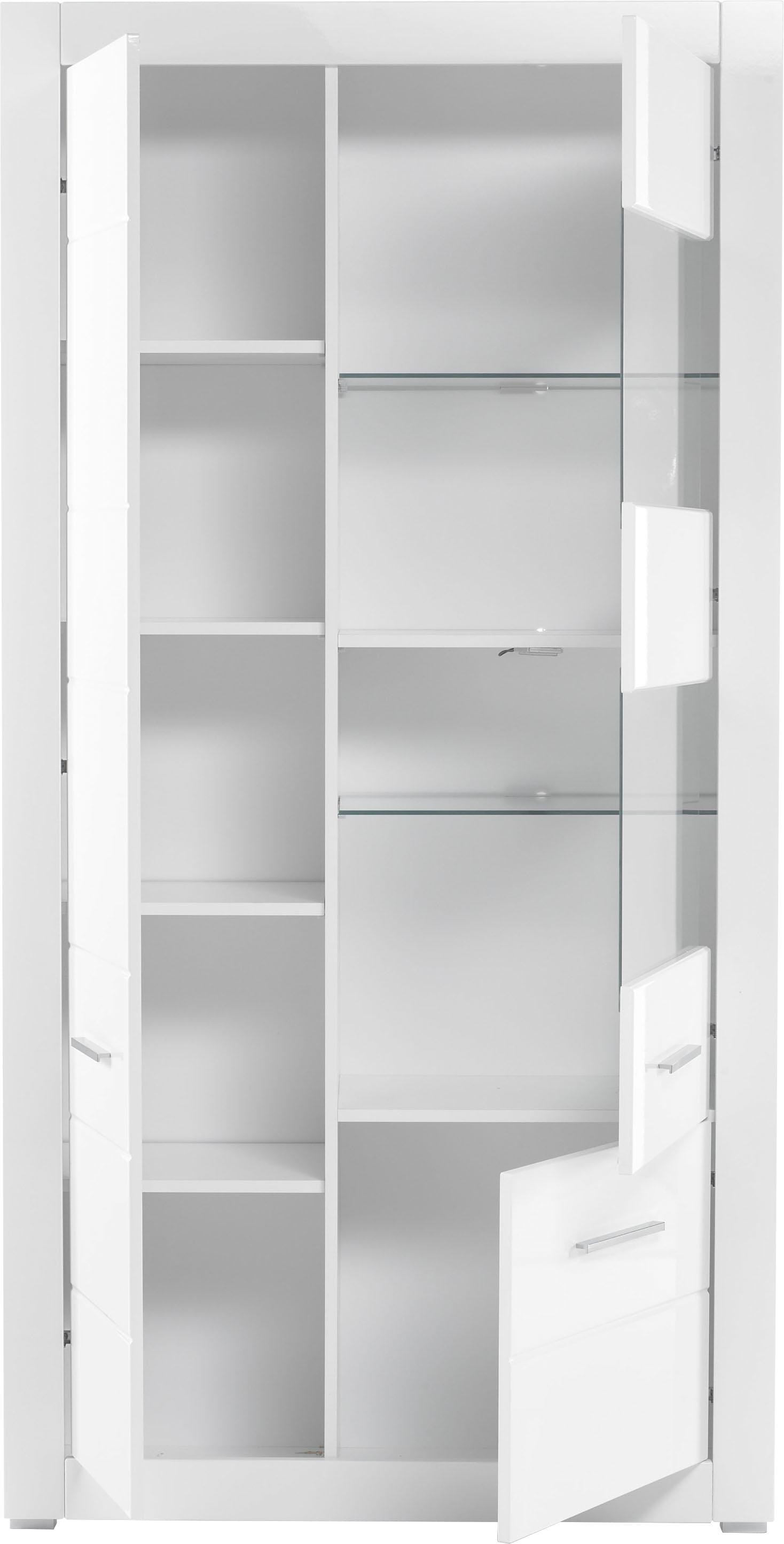 INOSIGN Vitrine »BIANCO«, Höhe 198 cm