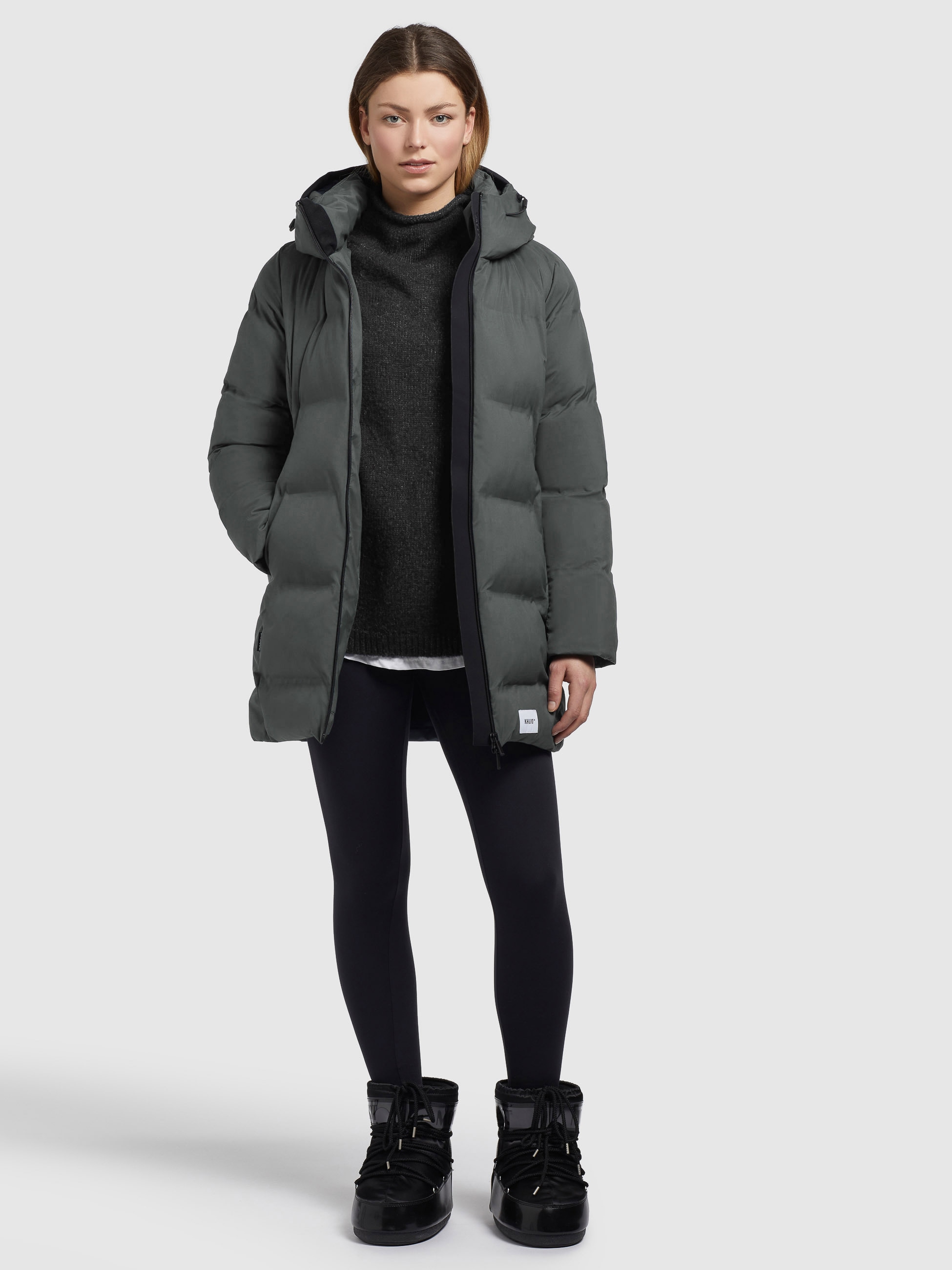 khujo Steppjacke »TANARE2«, mit Kapuze