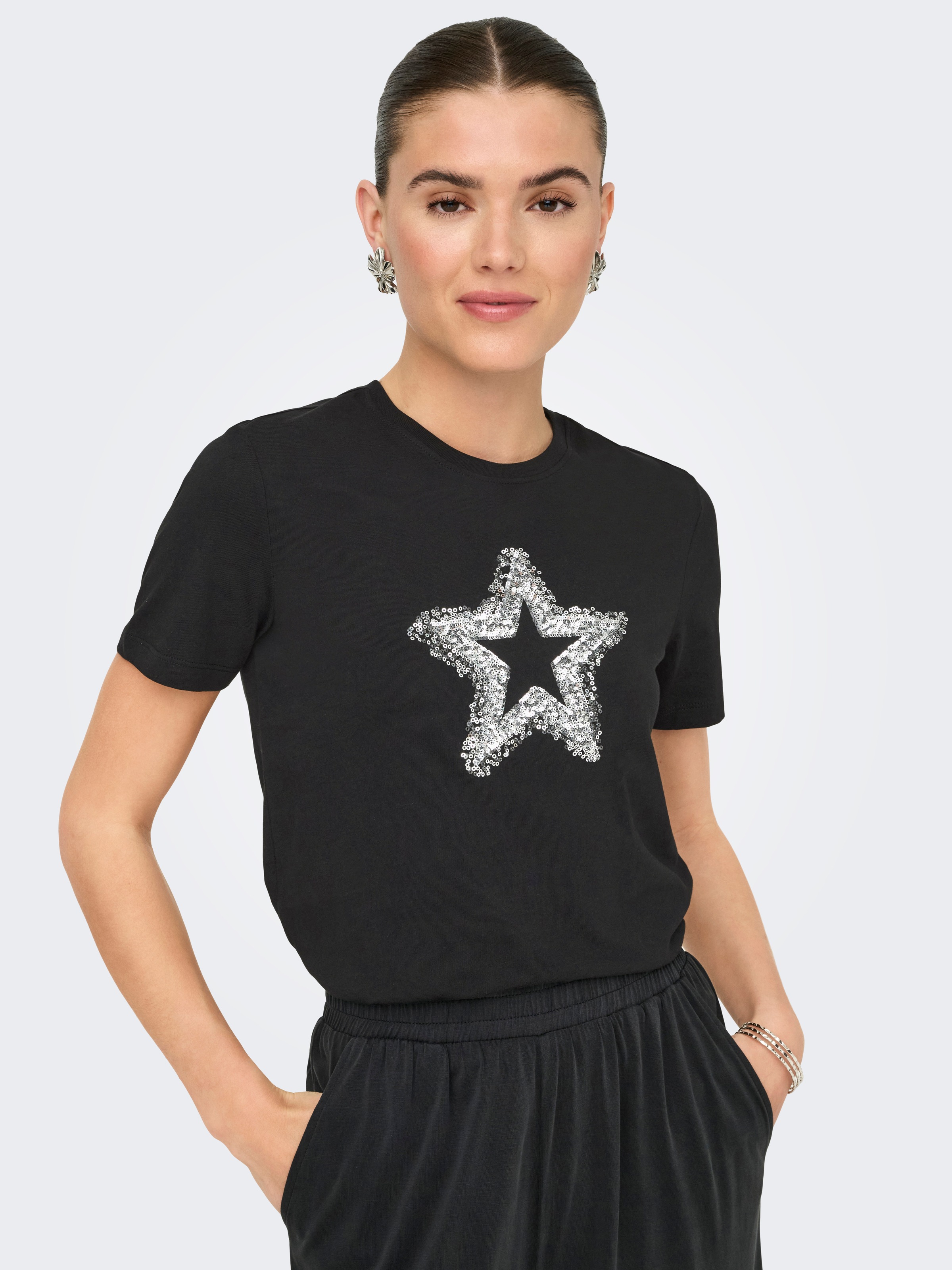 ONLY T-Shirt "ONLMARCY S/S BOX TOP CC JRS" günstig online kaufen