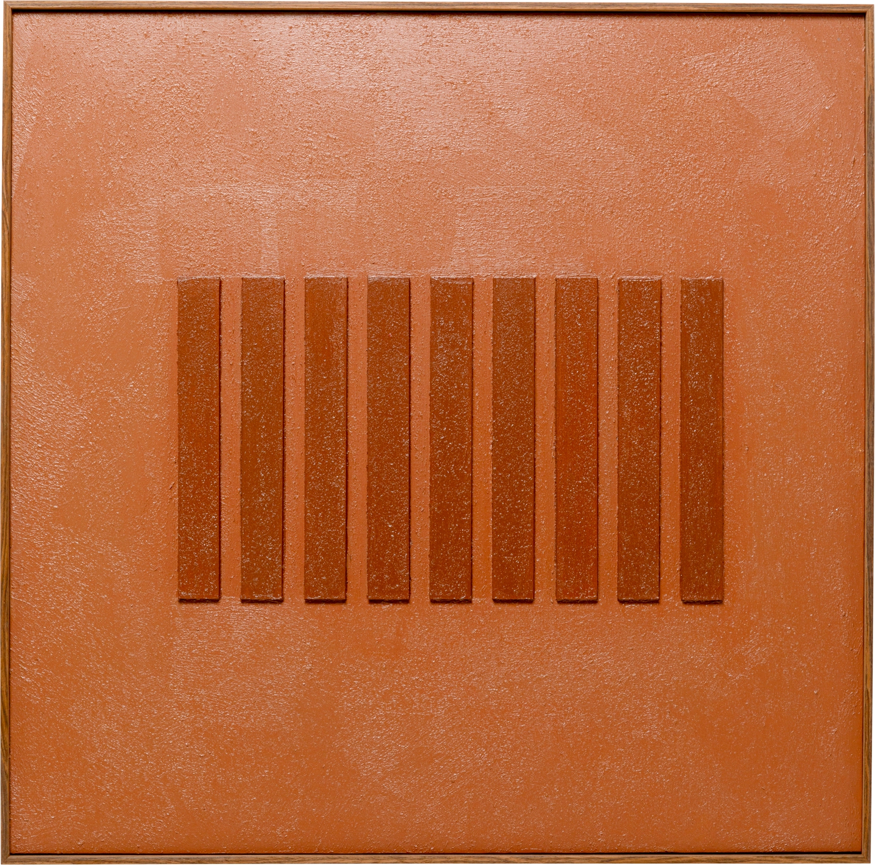 Kare Design Leinwandbild "Art Row Braun 100x100cm" 1