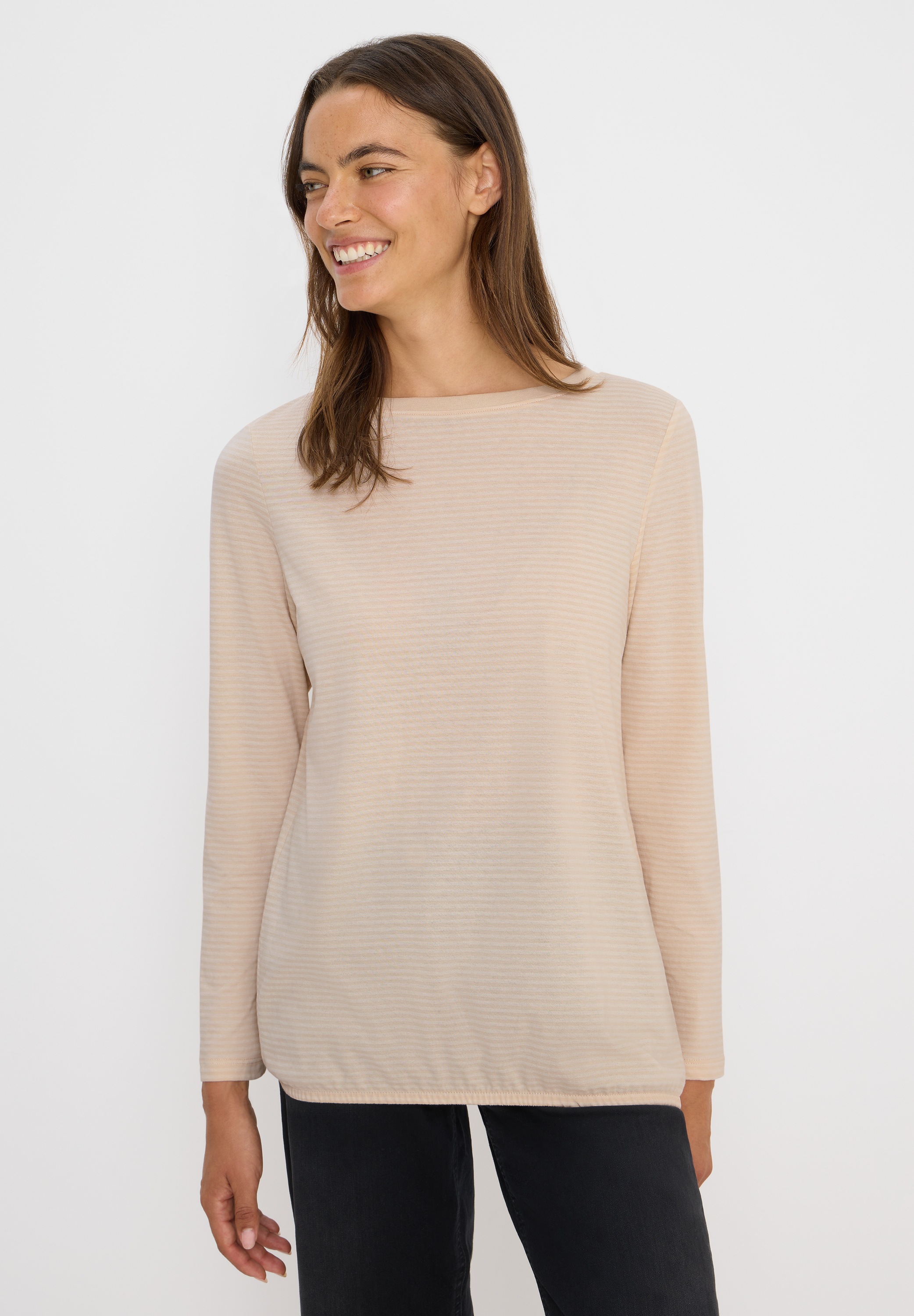 Cecil Langarmshirt, im soften Baumwoll-Mix günstig online kaufen