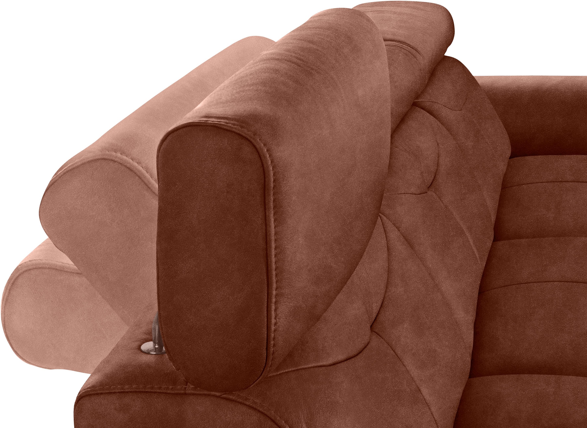 exxpo - sofa fashion Ecksofa »Spring, super bequem, mit Armteil- und Kopfteilfunktion, OTTOs Choice«, L-Form, wahlweise mit Bettfunktion und Bettkasten