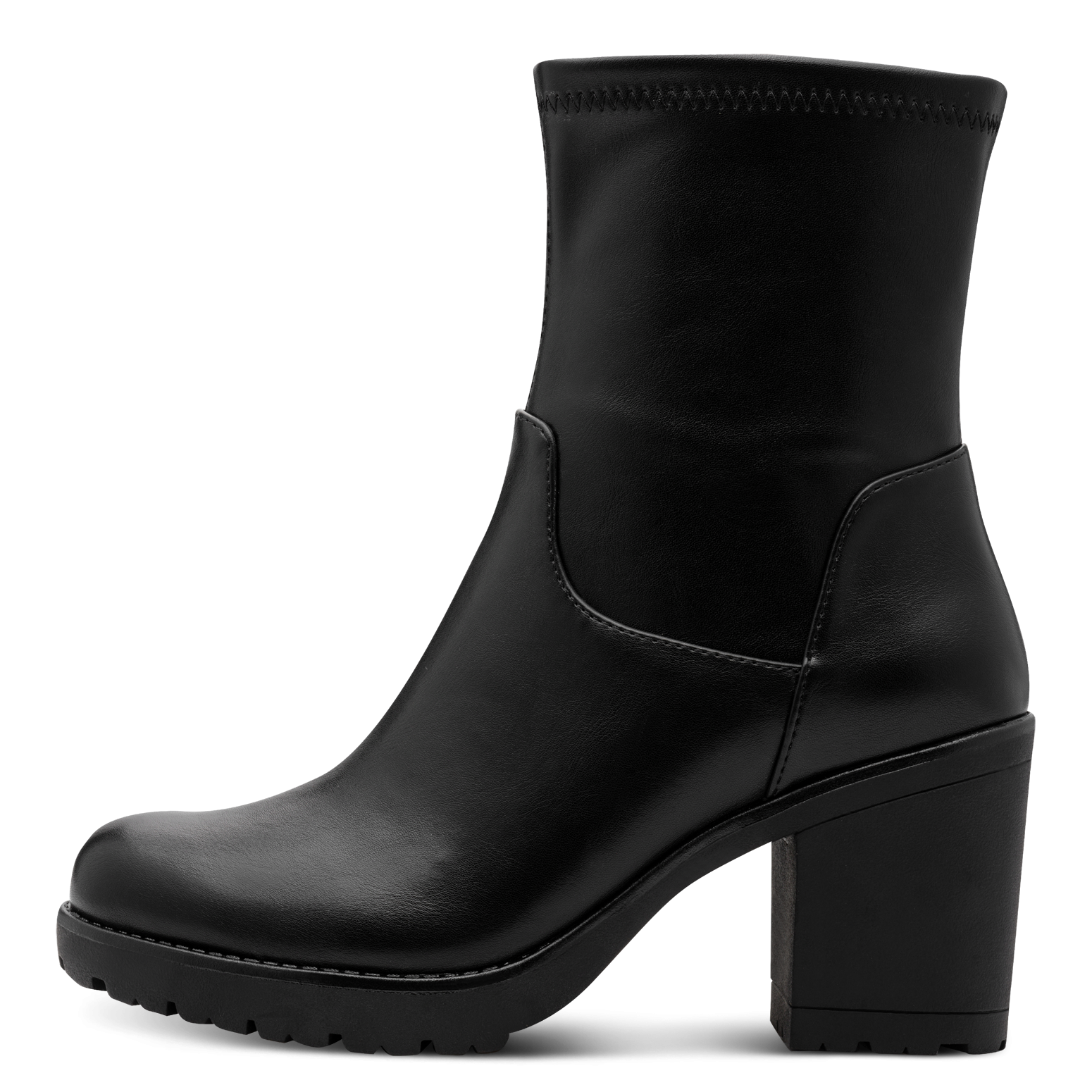 MARCO TOZZI Stiefelette  Ankle Boots mit weichem Stretch-Schaft und Innenreißverschluss