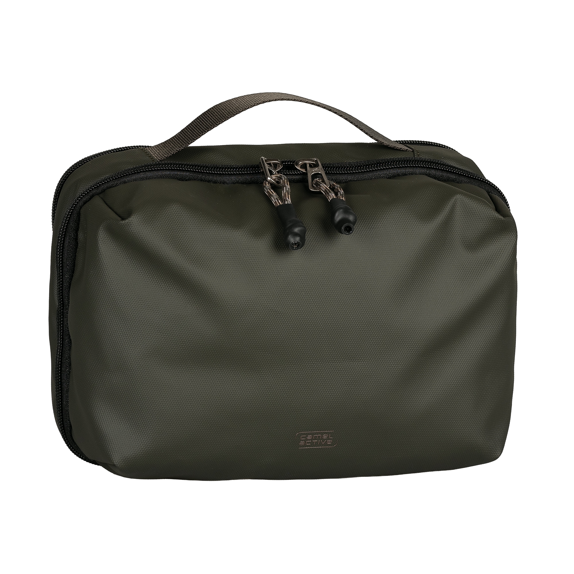 camel active Kulturbeutel »Explore« Unisex Kosmetiktasche mit reflektierende Reißverschlüsse