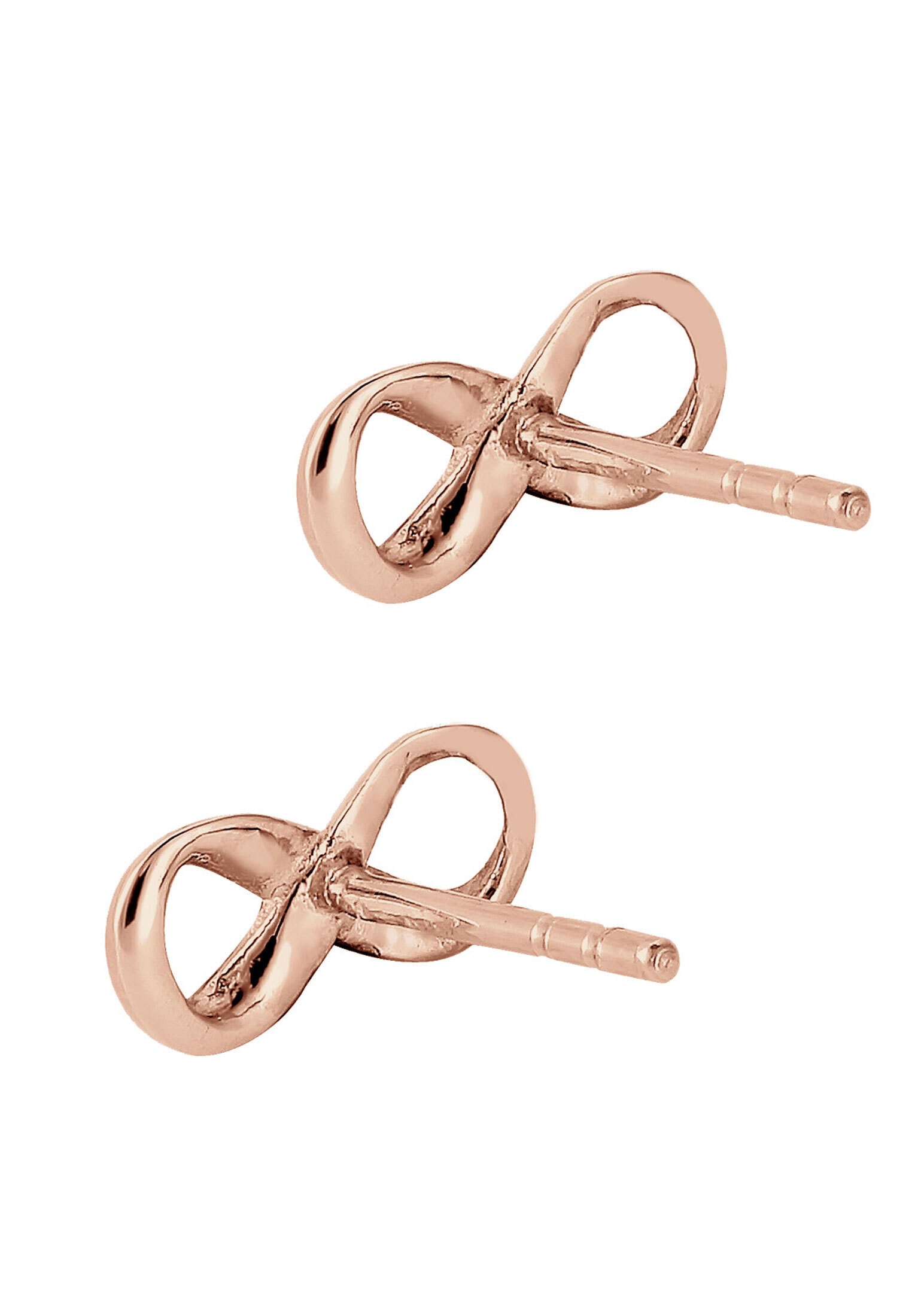 Elli Paar Ohrstecker »Stecker Infinity Unendlichkeit Symbol 925 Silber«