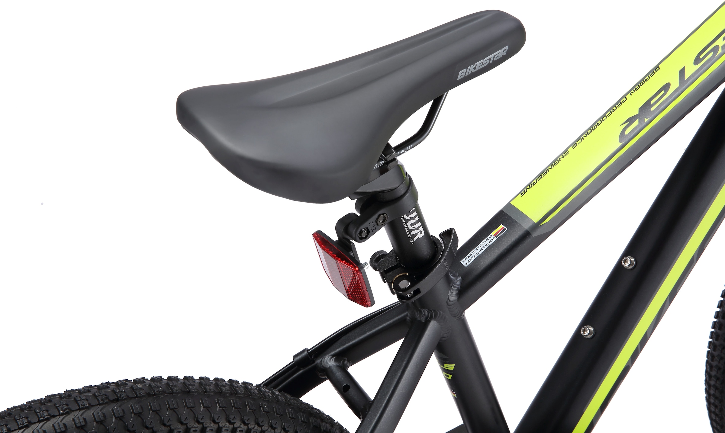 Bikestar Jugendfahrrad, 7 Gang, Shimano, RD-TY21 Schaltwerk, Kettenschaltung