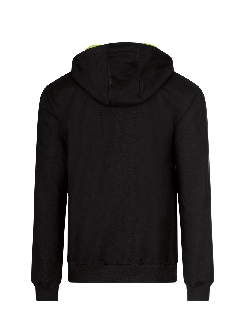 Trigema Sweatjacke »TRIGEMA Kapuzenjacke mit langem Reißverschluss«