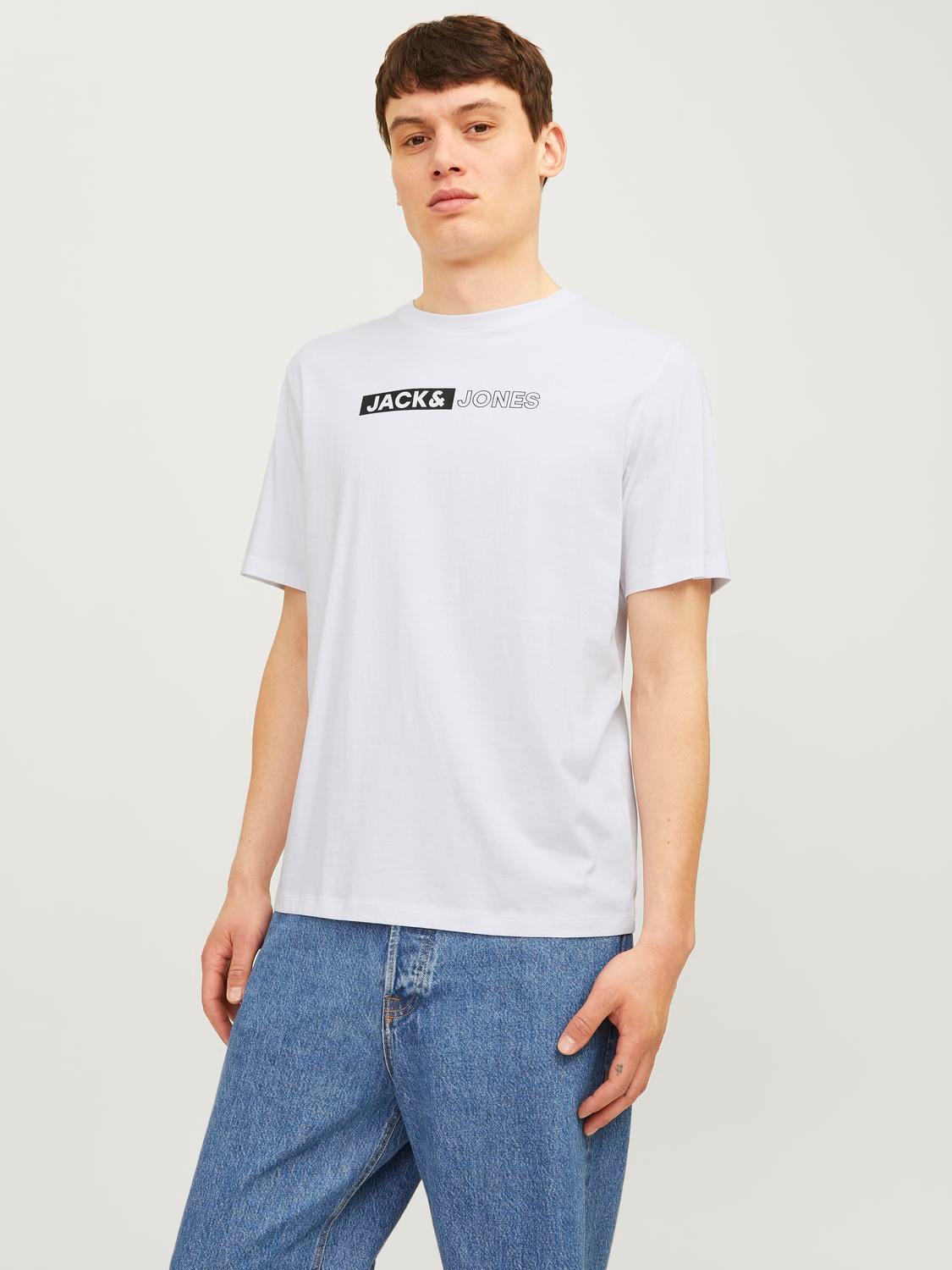 Jack & Jones Rundhalsshirt "JJECORP LOGO TEE PLAY SS O-NECK NOOS"