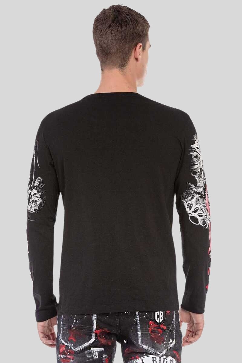 Cipo & Baxx T-Shirt »Sweatshirts«, mit coolem Print