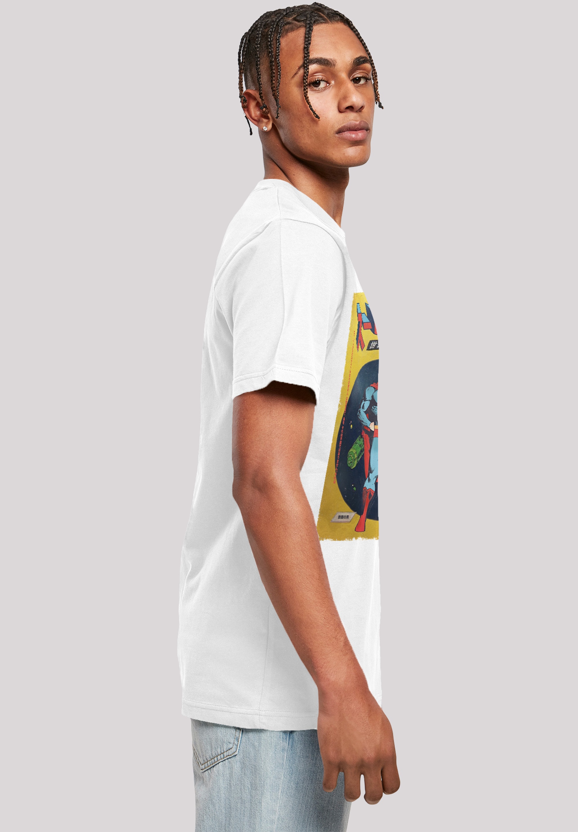 F4NT4STIC T-Shirt »DC Comics Superman International Cover«, Herren,Premium Merch,Regular-Fit,Basic,Bedruckt