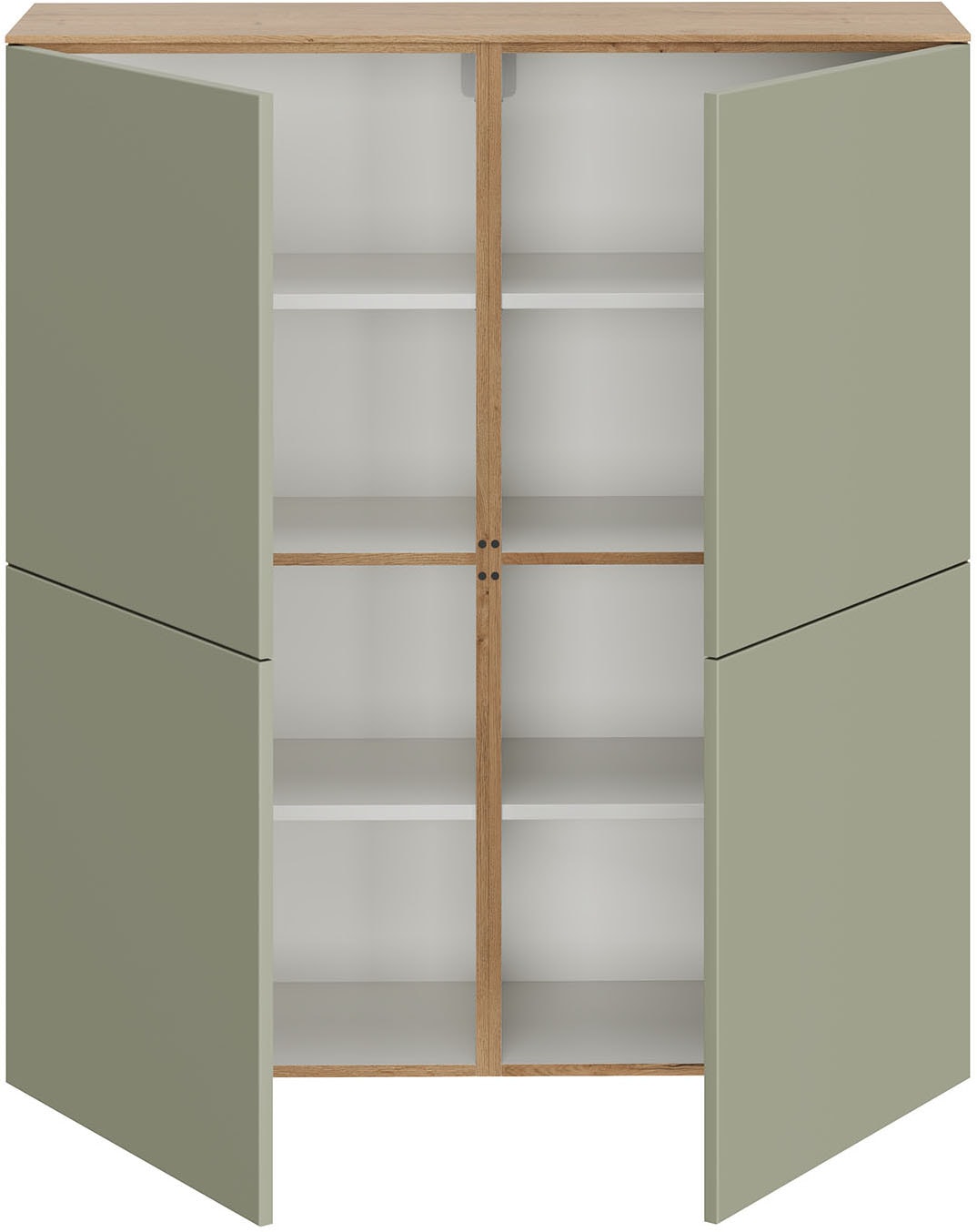 nobilia® Hängeschrank »Style, 120 x 131 x 37 cm (B/H/T)« 1 Stk. tlg. mit Drehtür