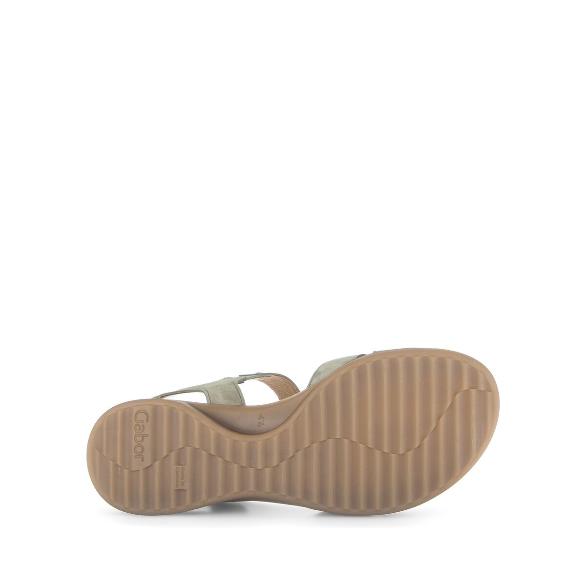 Riemchensandale GABOR "Riemchensandale", Damen, Gr. 42, grün, Schuhe Riemchensandale 6