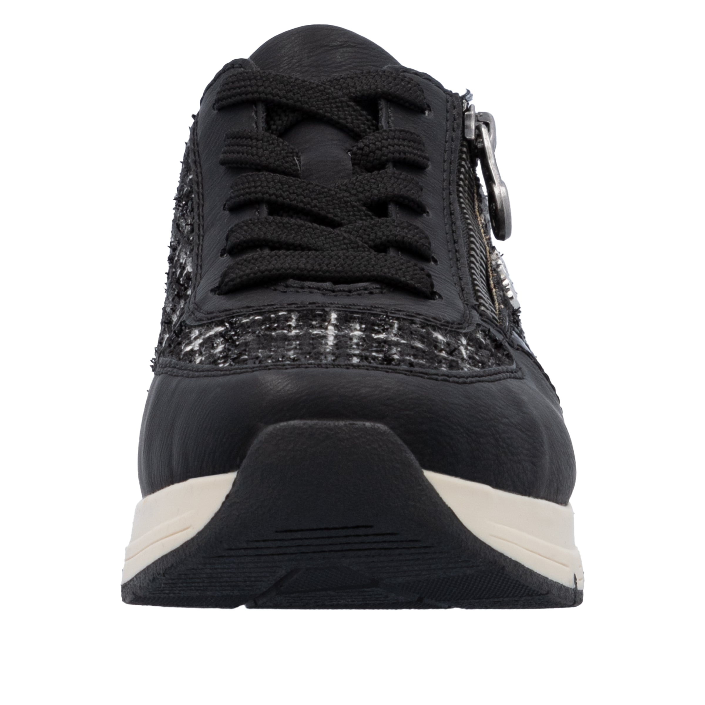 Rieker Sneaker, Freizeitschuh, Schnürschuh, Halbschuh mit modischen Akzenten
