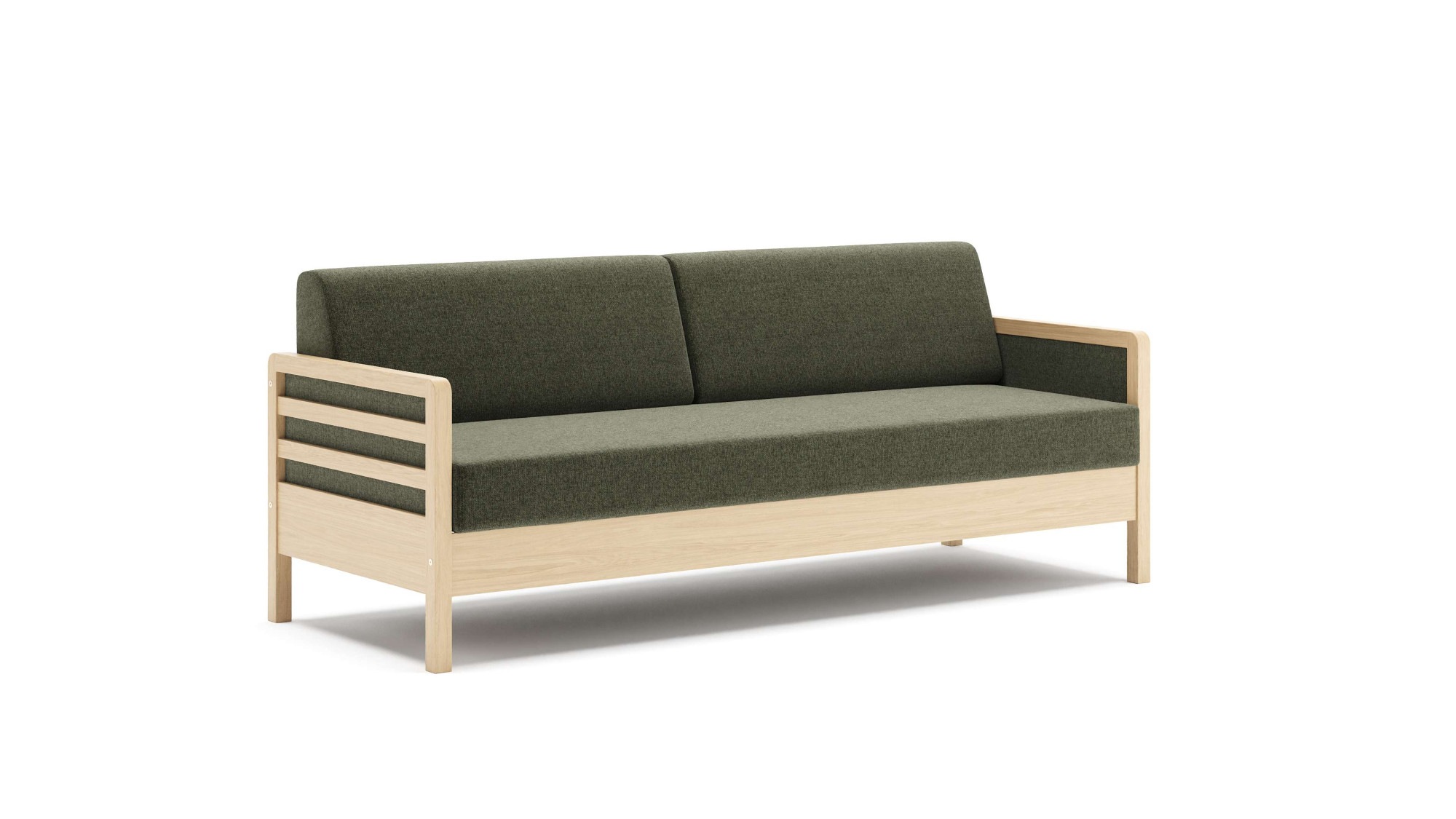 HESTBÆK Schlafsofa »Hestbæk 168 3-Sitzer mit Klappfunktion« Umklappbar, Querschläfer, sehr komfortabel, Stauraum