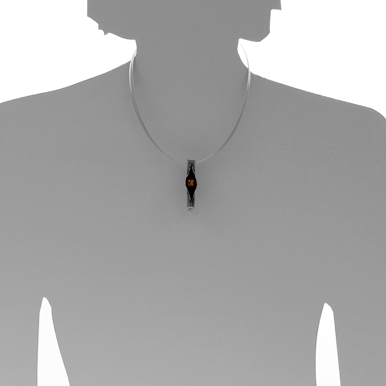 OSTSEE-SCHMUCK Halsreif »Ostsee-Schmuck Halsreif mit Anhänger Gleiter-Hedi-Sarah Vicenca«, (1 tlg.)