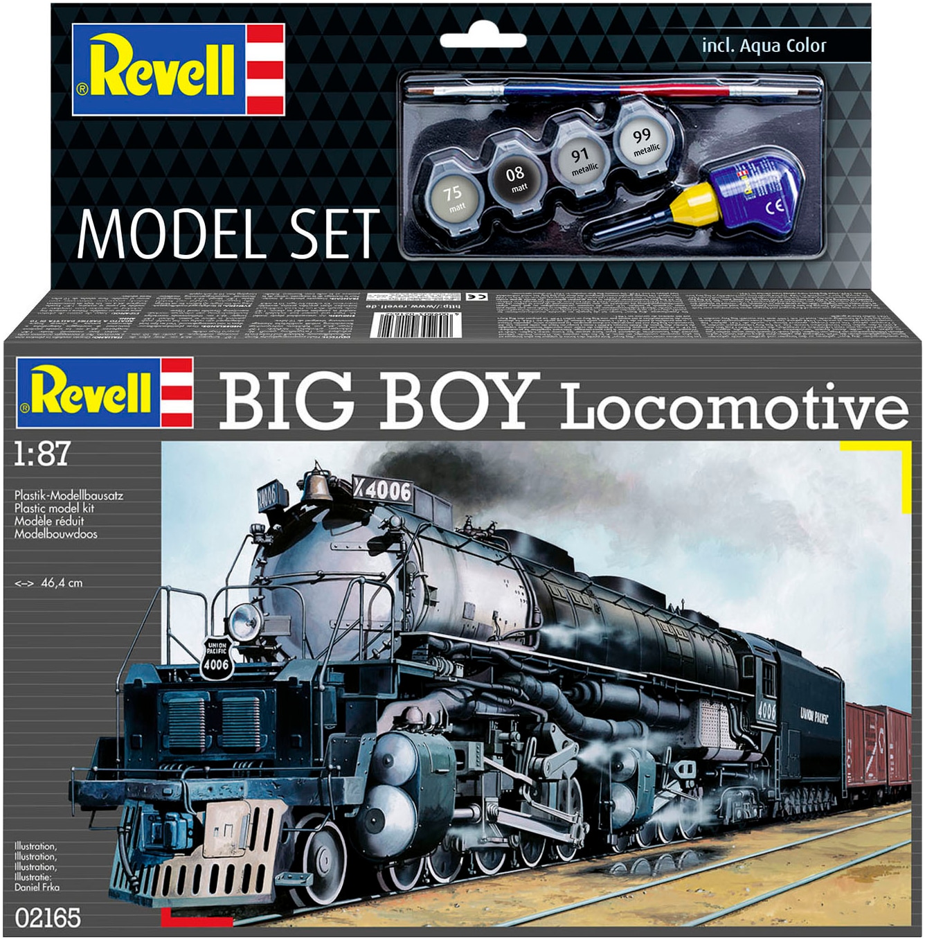 Revell® Modellbausatz »Big Boy Lokomotive«, 1:87, Made in Europe
