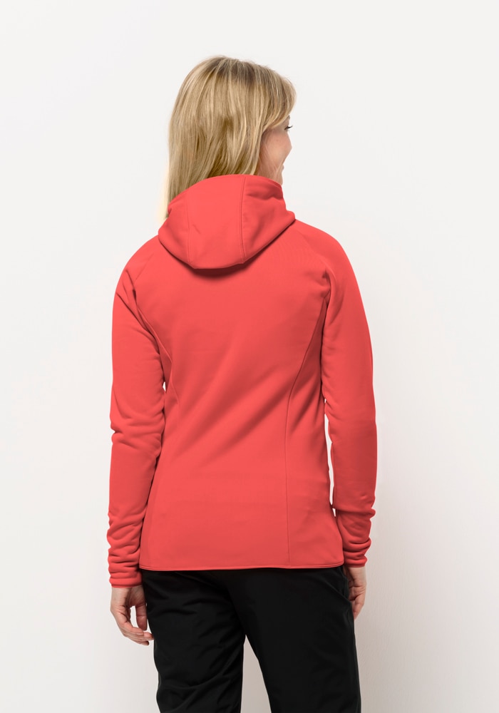 Jack Wolfskin Fleecejacke »BAISELBERG HOODED FZ W«, mit Kapuze