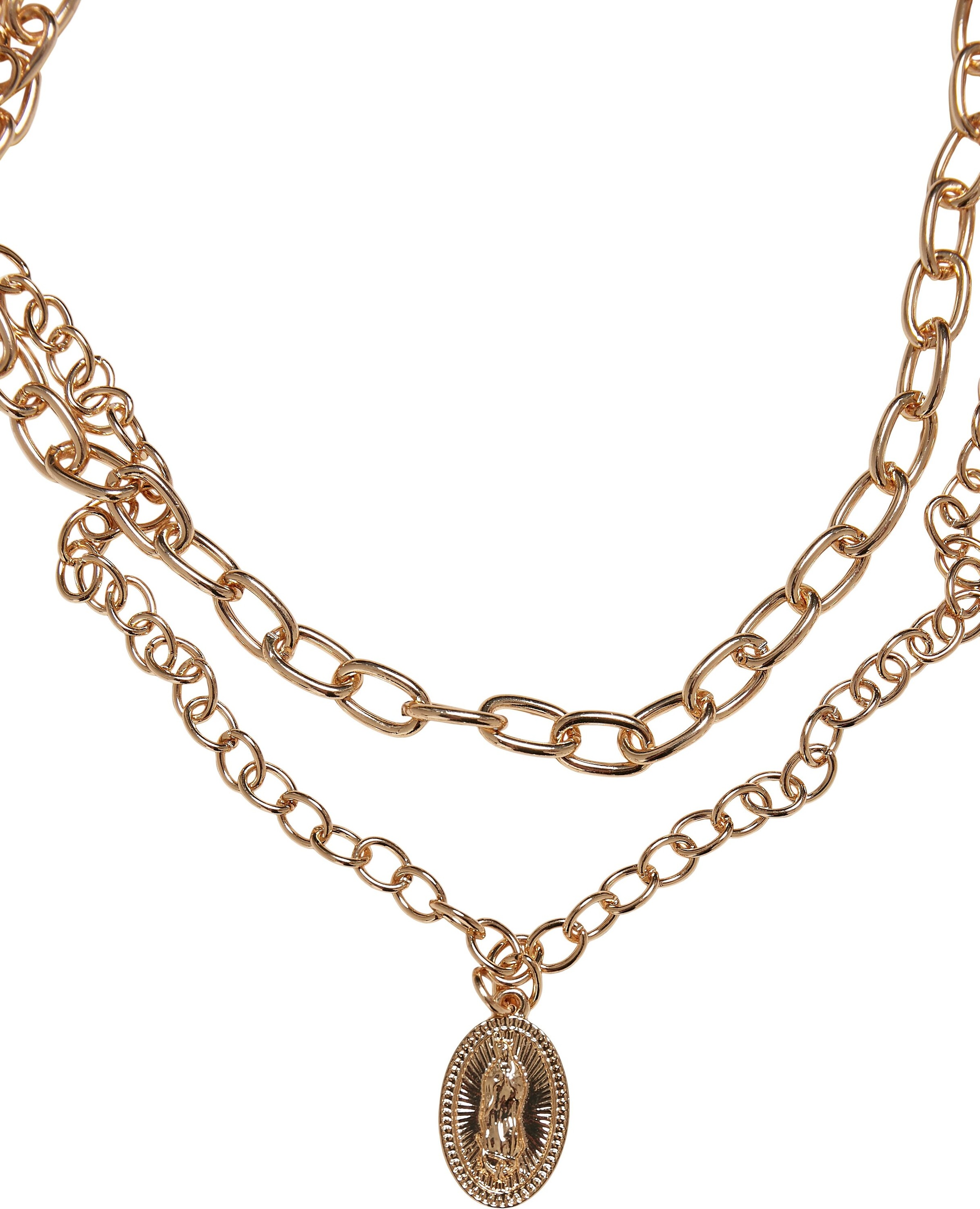 URBAN CLASSICS Edelstahlkette »Accessoires BAUR Madonna kaufen Layering | Necklace«