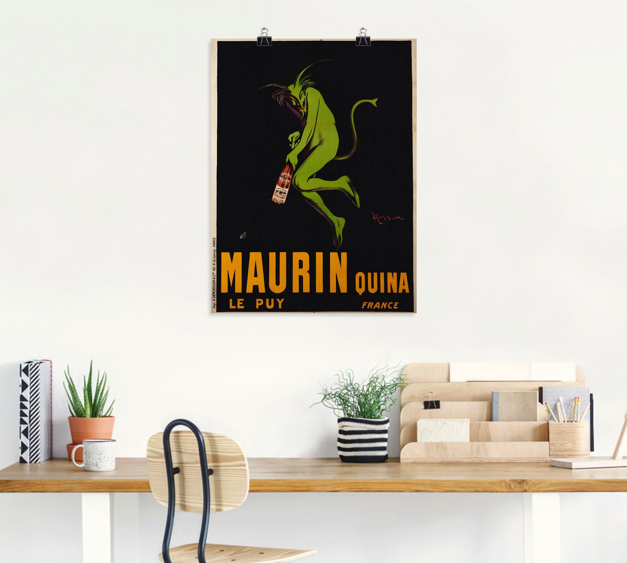 Artland Wandbild "Maurin Quina. Um 1922", Schilder, (1 St.), als Leinwandbi günstig online kaufen