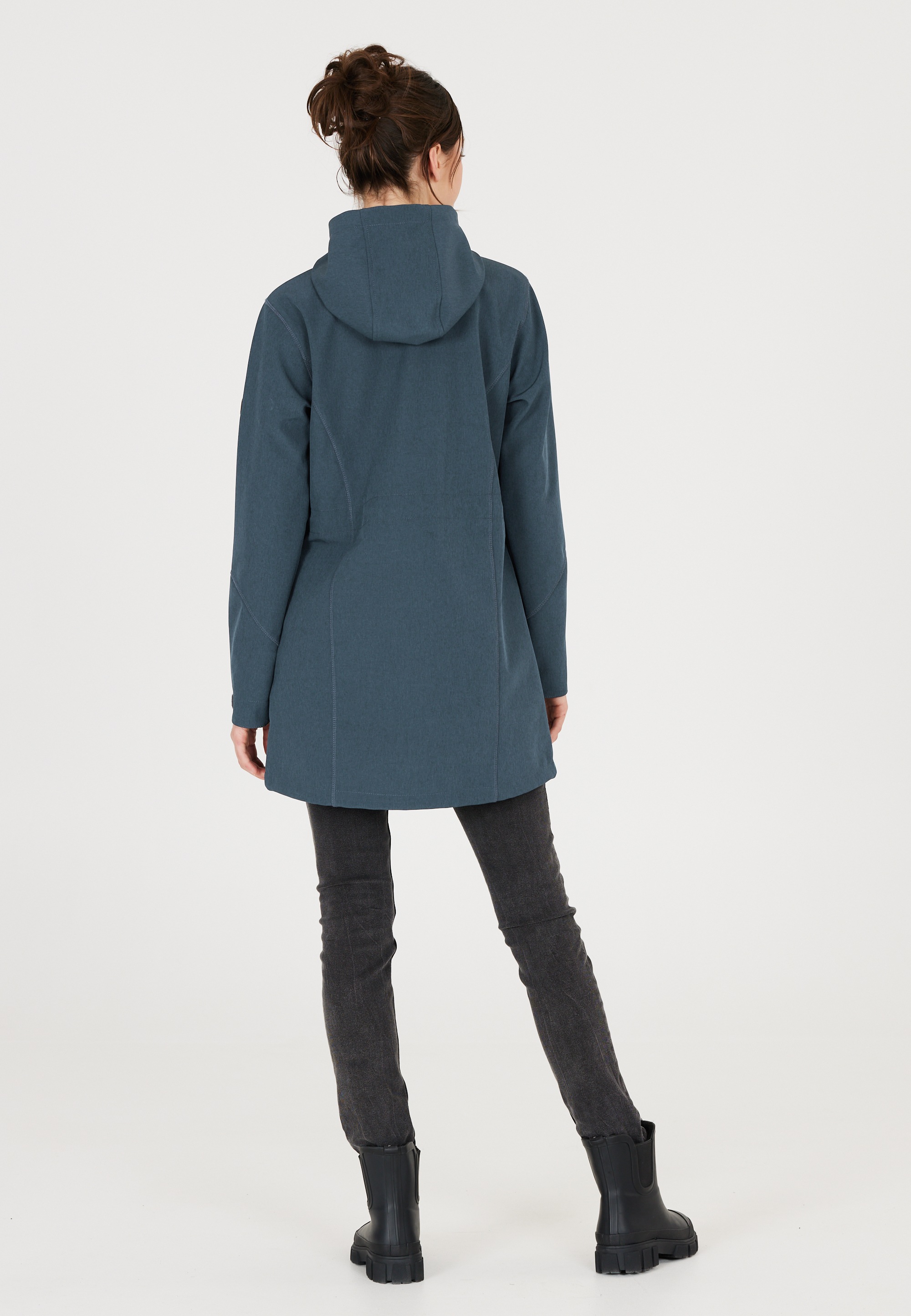 WEATHER REPORT Softshelljacke »Lilan«, mit langem Schnitt und wasserdichter Funktion