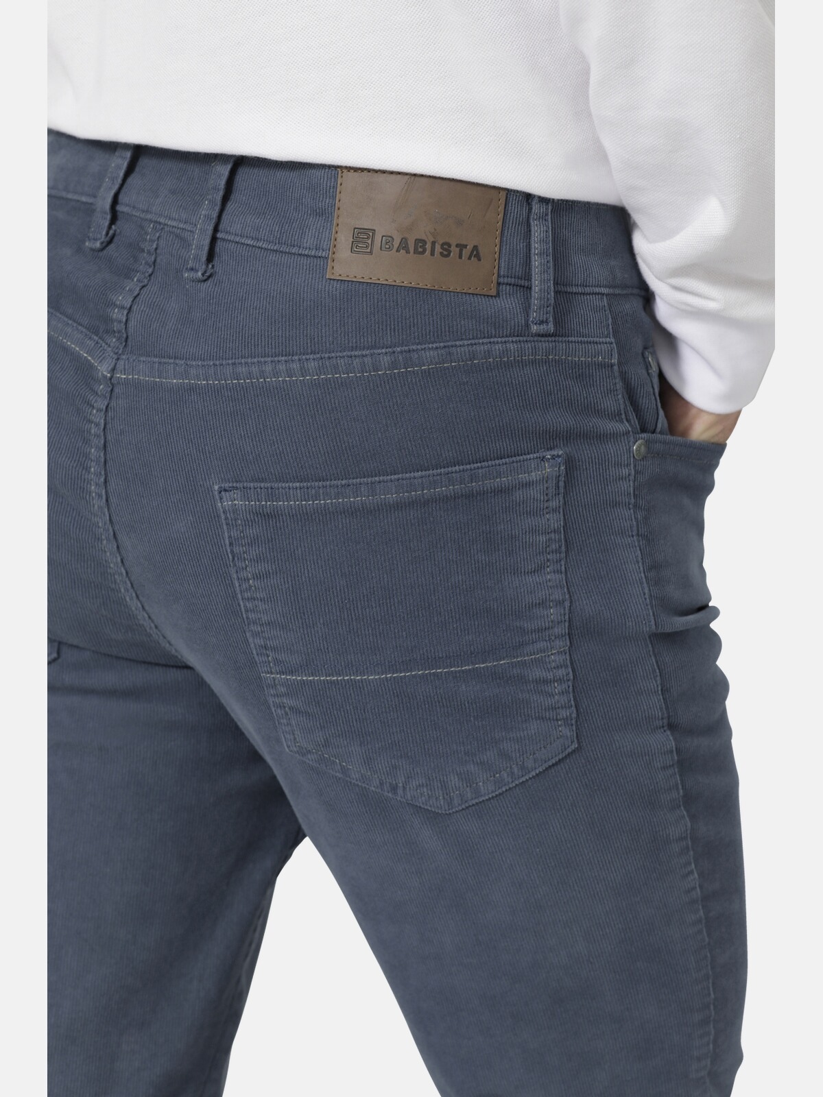 Babista 5-Pocket-Hose »Hose VESTAVERDE«, (1 tlg.), aus weichem Cord