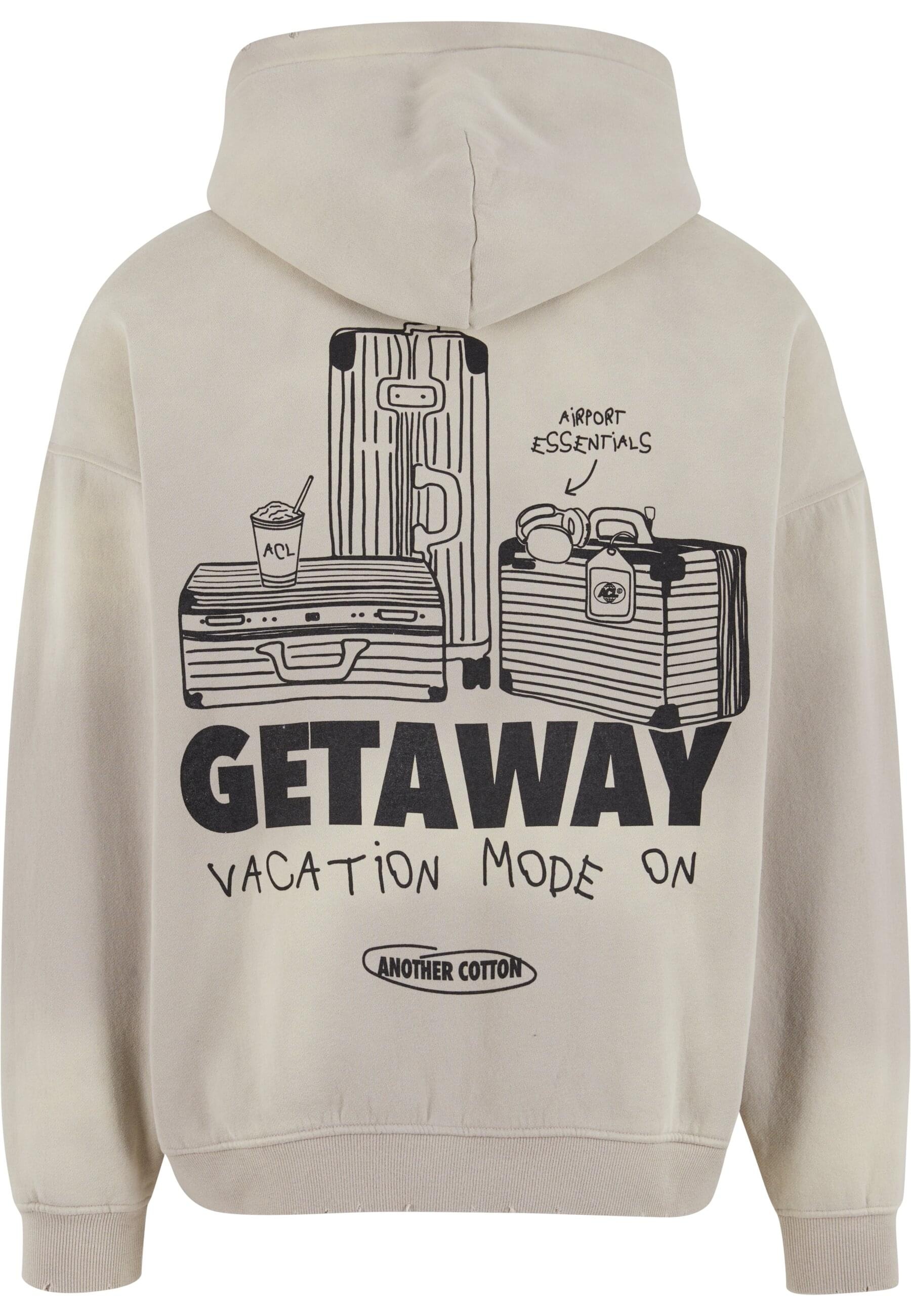 Another Cotton Lab Kapuzensweatshirt »Another Cotton Lab Getaway Oversized Washed Hoodie«, (1 tlg.)