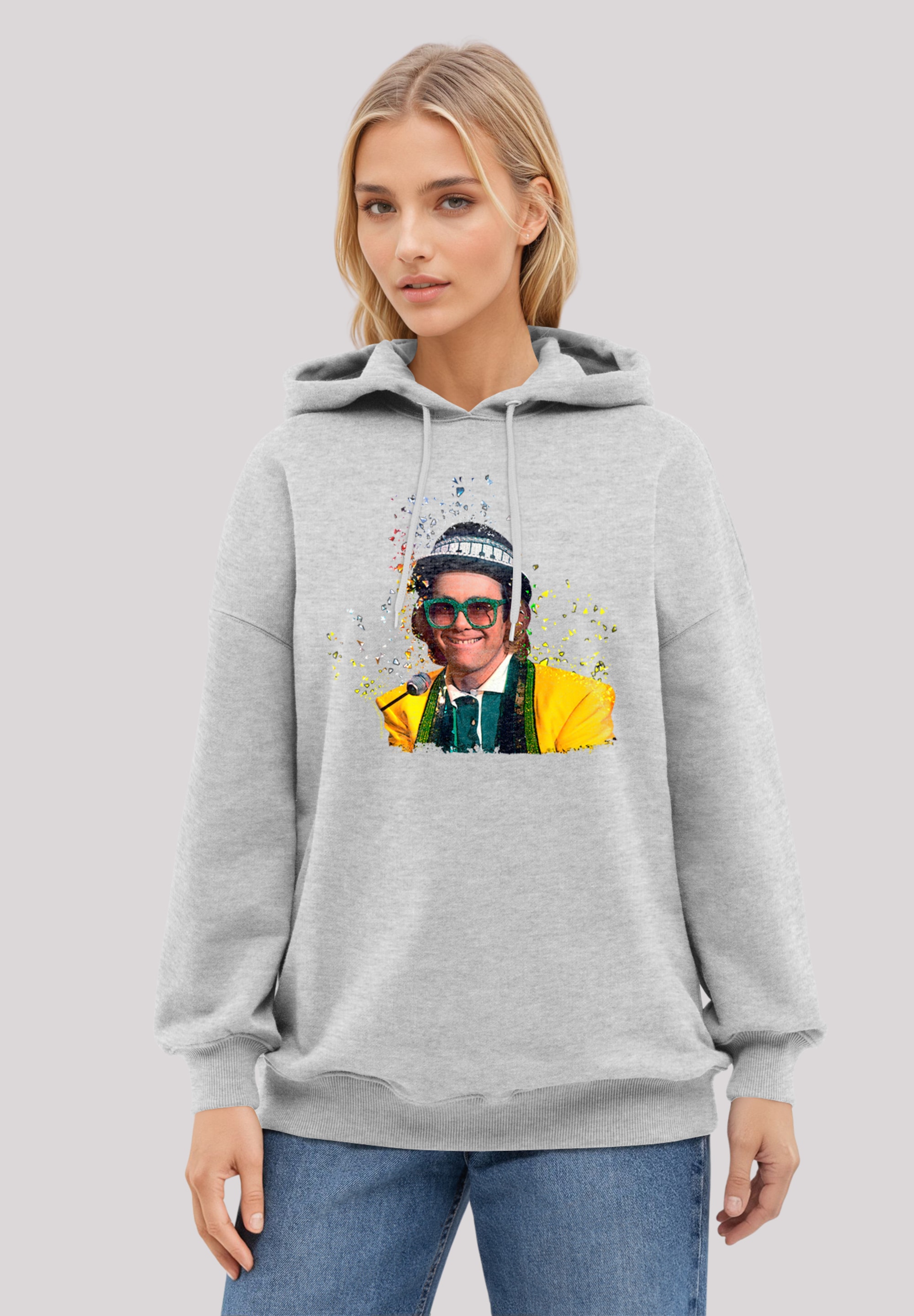 F4NT4STIC Kapuzenpullover "TV Times Elton John At The Piano 1977", Premium günstig online kaufen