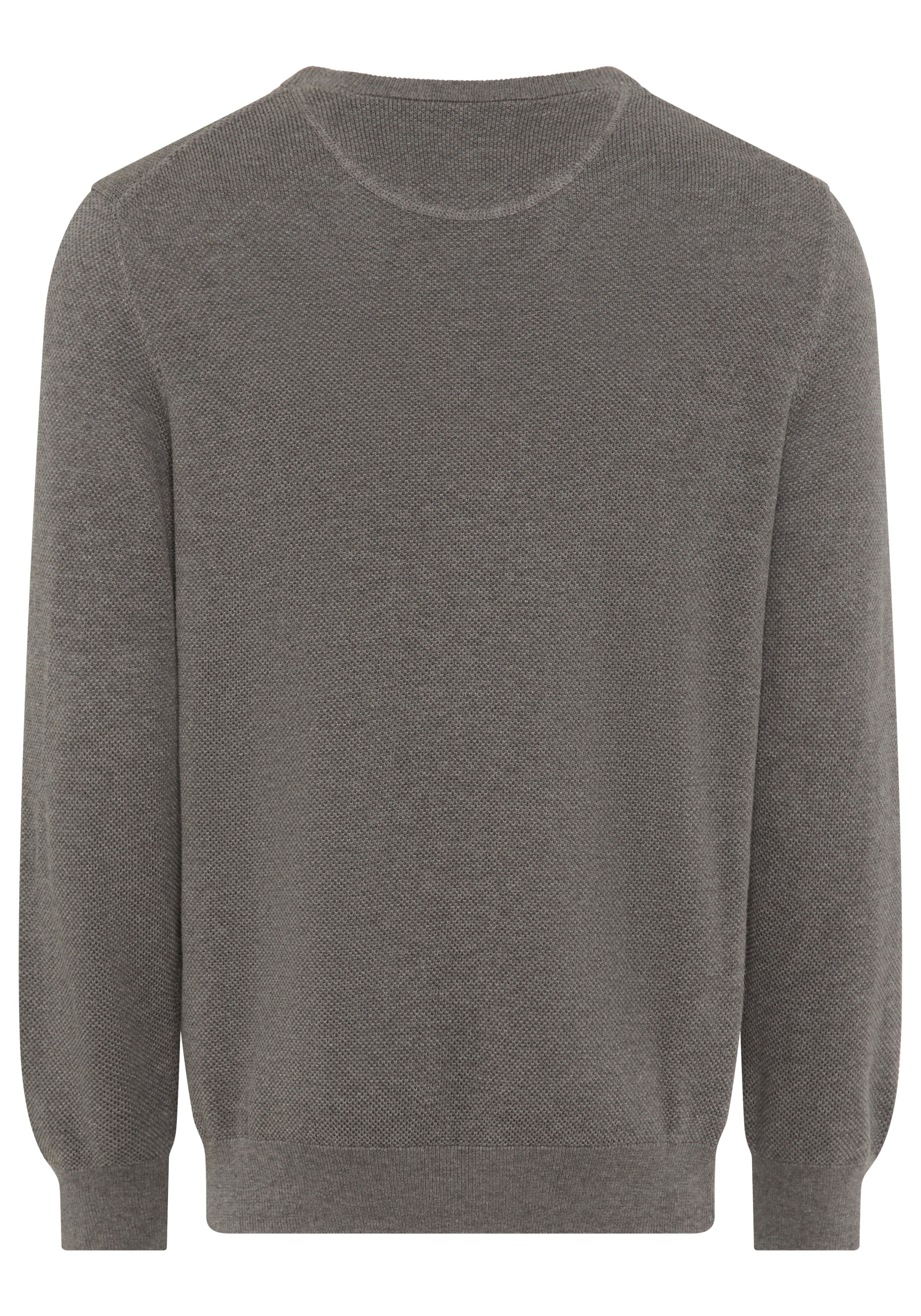 Gant Rundhalspullover "COTTON PIQUE C-NECK", mit Logostickerei auf der Brus günstig online kaufen