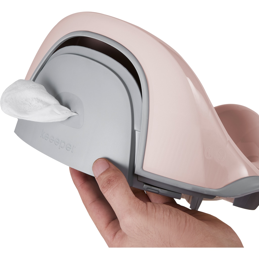 keeeper Toilettentrainer »kasimir babytopf deluxe 4in1, nordic pink«, Made in Europe, FSC® - schützt Wald - weltweit