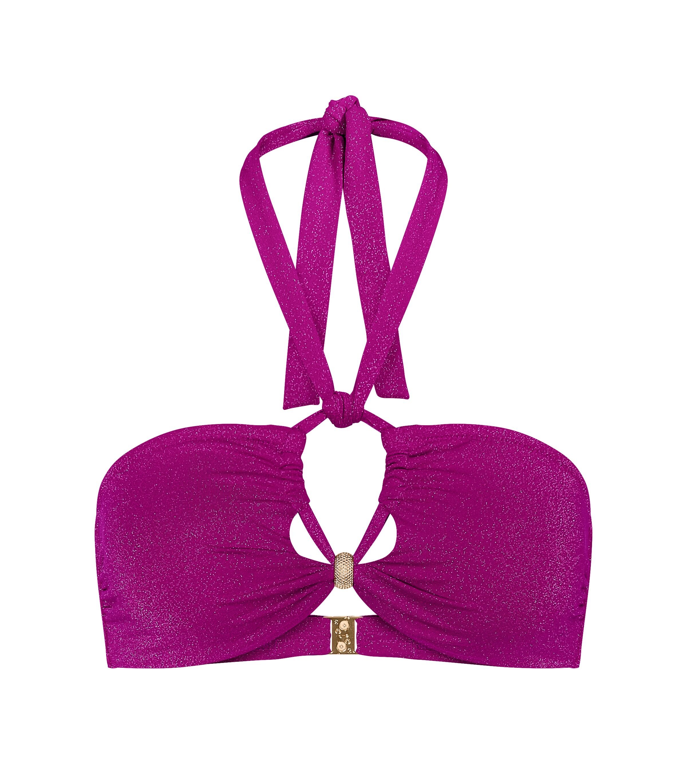 Triumph Bandeau-Bikini-Top "Summer Sunset Bandeau" weicher Lurex günstig online kaufen