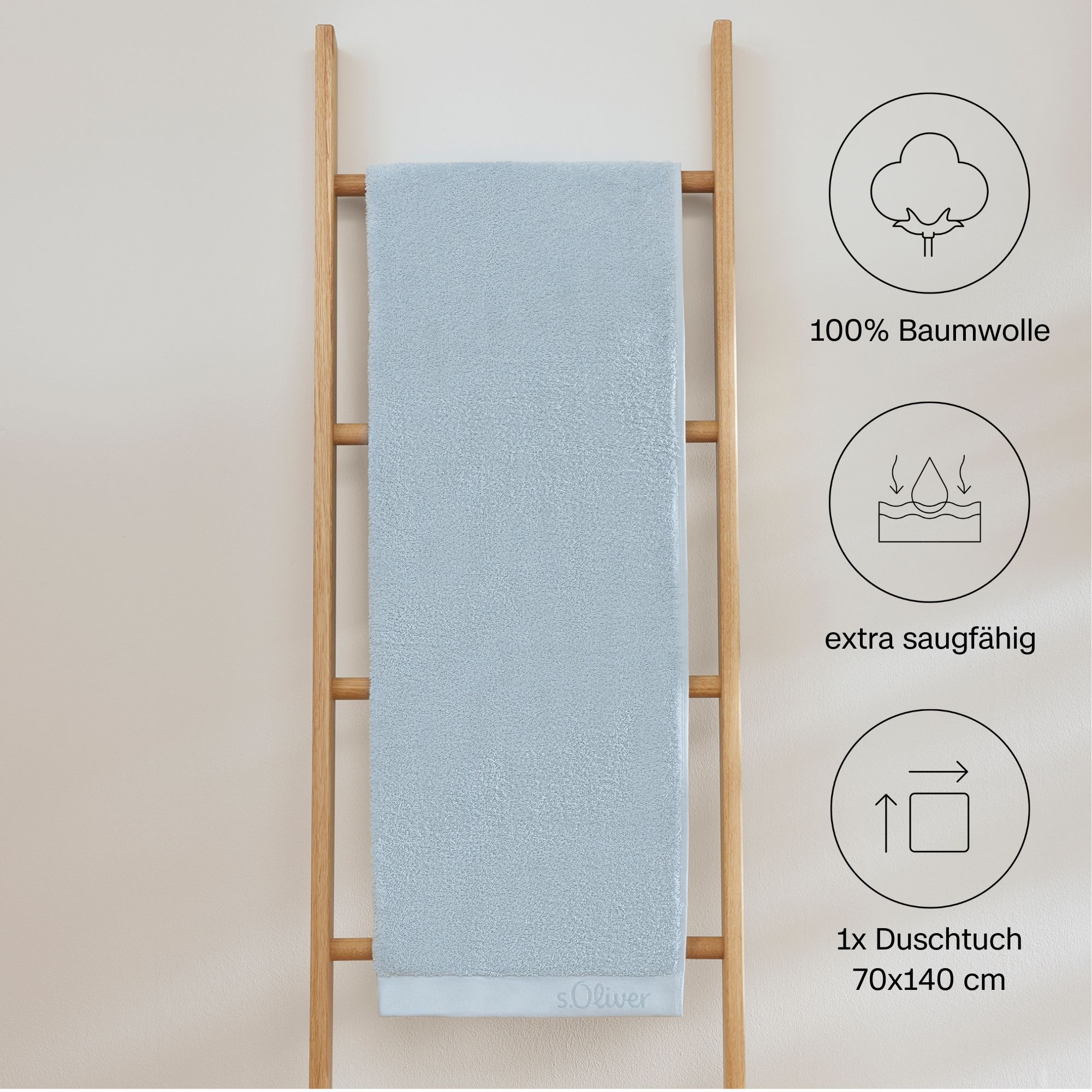 s.Oliver Duschtuch "s.Oliver, Premium Qualität, 600 gr/m², auch als Sets er günstig online kaufen