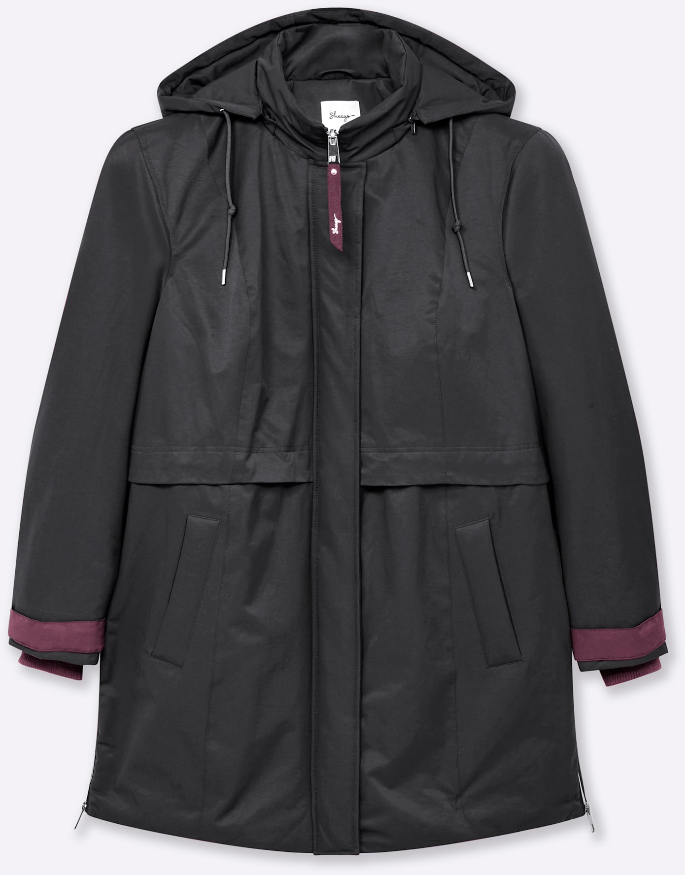 Thumbnail - Sheego Langjacke mit Kapuze