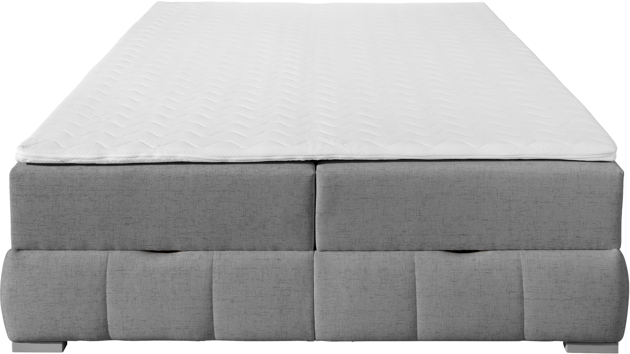 Guido Maria Kretschmer Home&Living Boxbett »Wehma«, ohne Kopfteil, inklusive Topper und Bettkasten