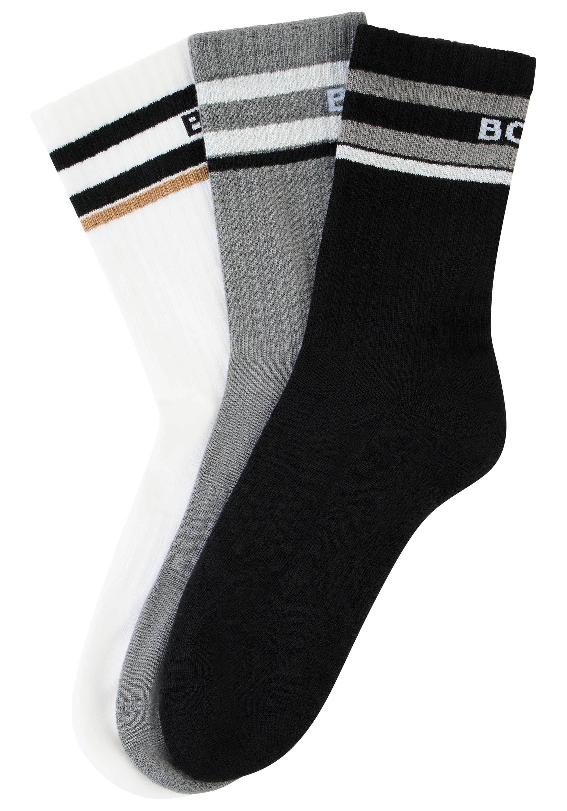 BOSS Socken "Rib Stripe" Packung günstig online kaufen