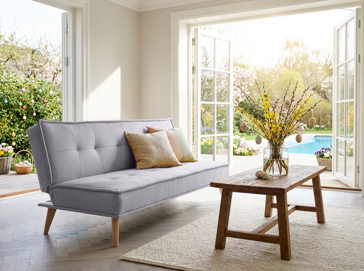 INOSIGN Schlafsofa »MENDOTA, 181 cm, 3-Sitzer mit Schlaffunktion,« verstellbarer Rückenlehne, Klappmechanismus, Webstoff