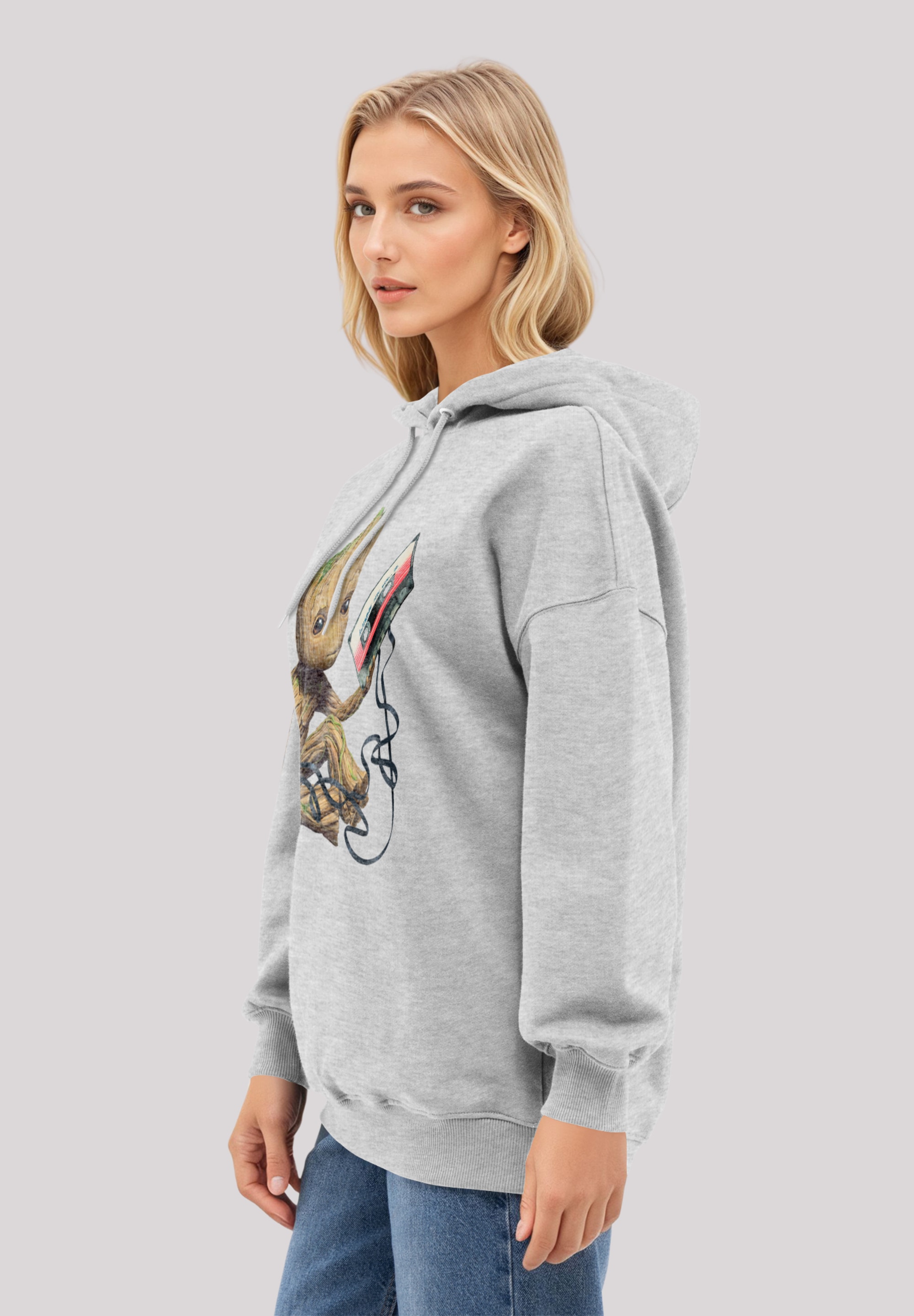 F4NT4STIC Kapuzenpullover »Marvel Guardians Of The Galaxy Vol2 Groot Tape«, Premium Qualität