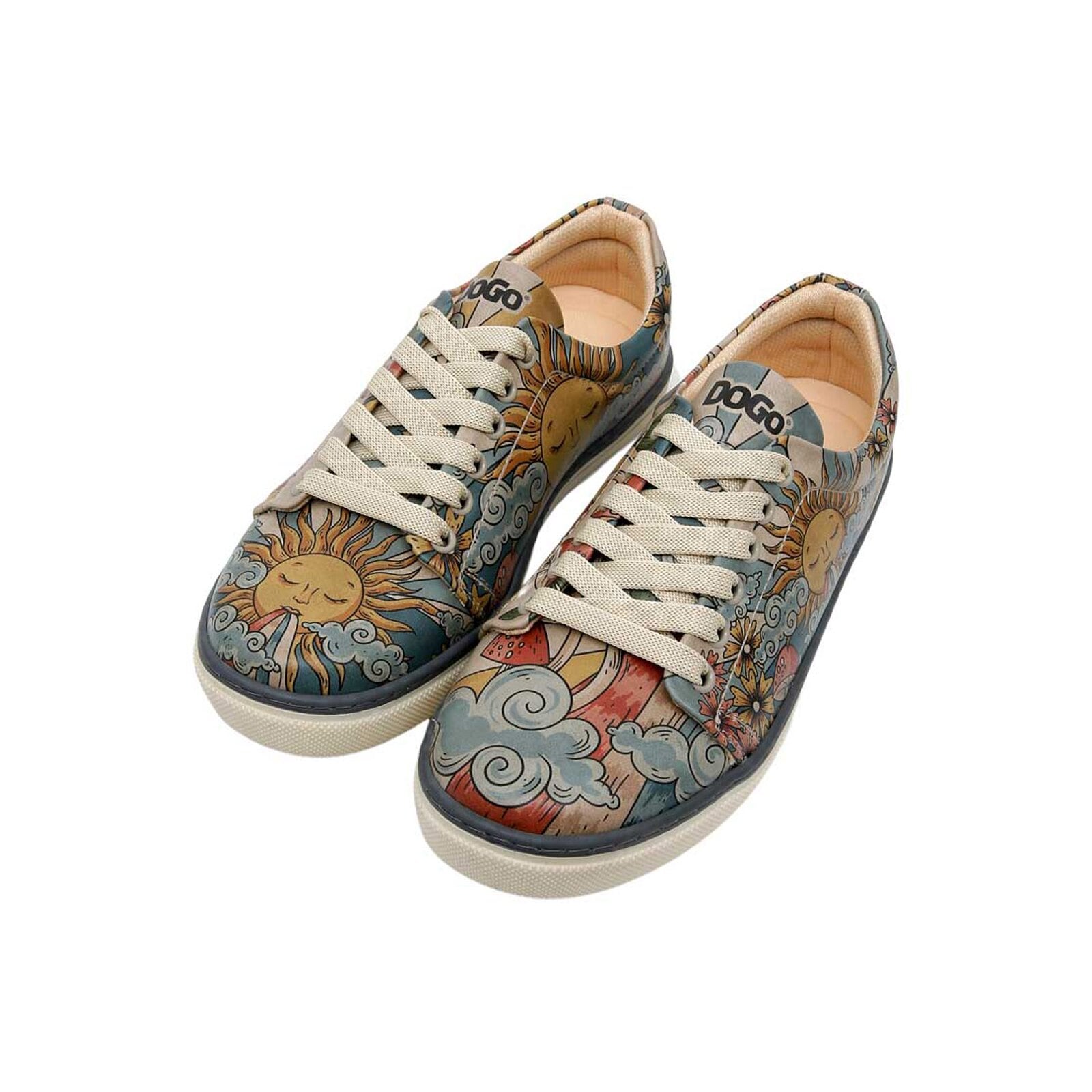 DOGO Sneaker »Sneaker The Sun Never Goes Down«, Handgefertigt
