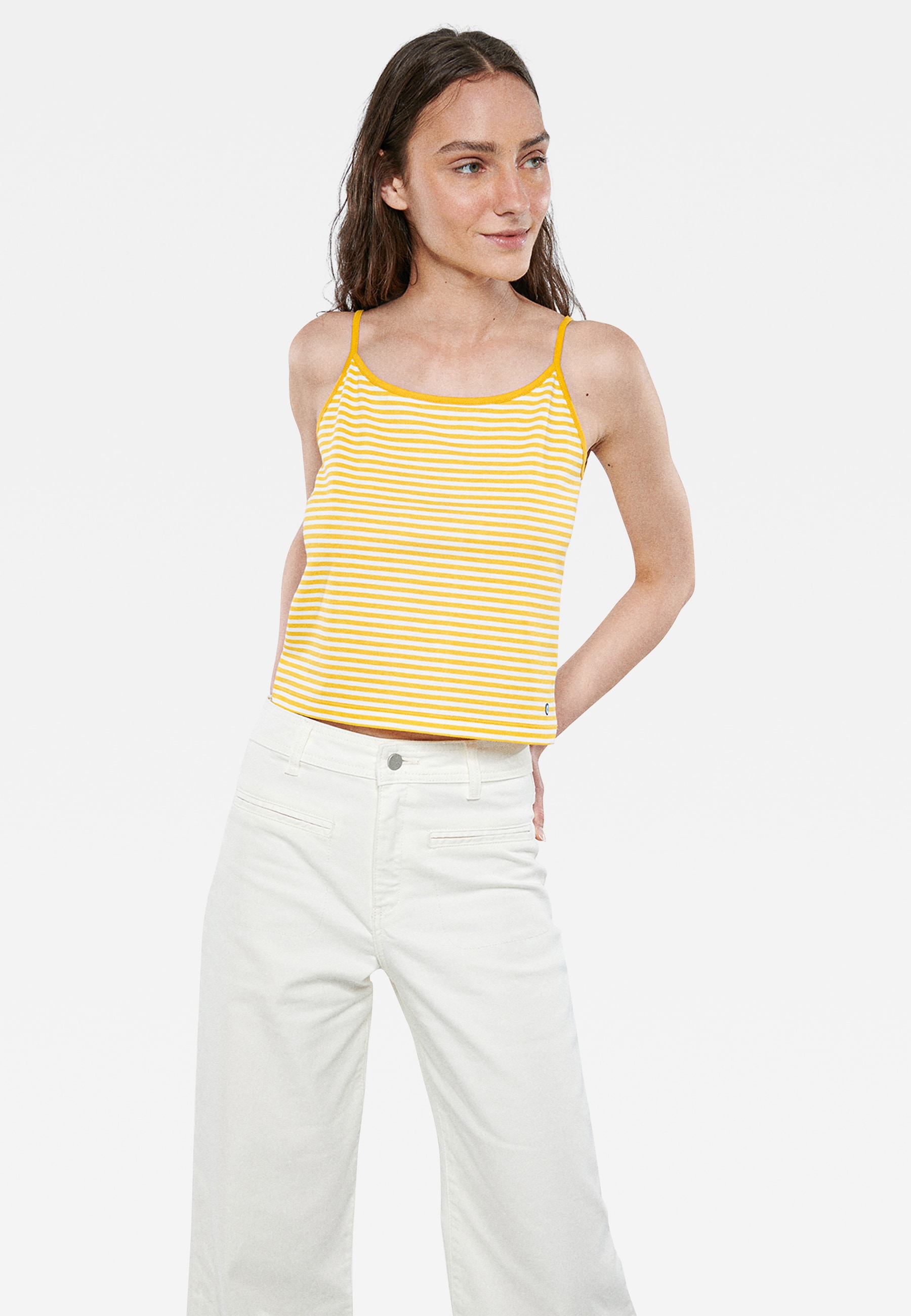Mavi T-Shirt »STRAP T-SHIRT«, Maviterranean Top Gestreift