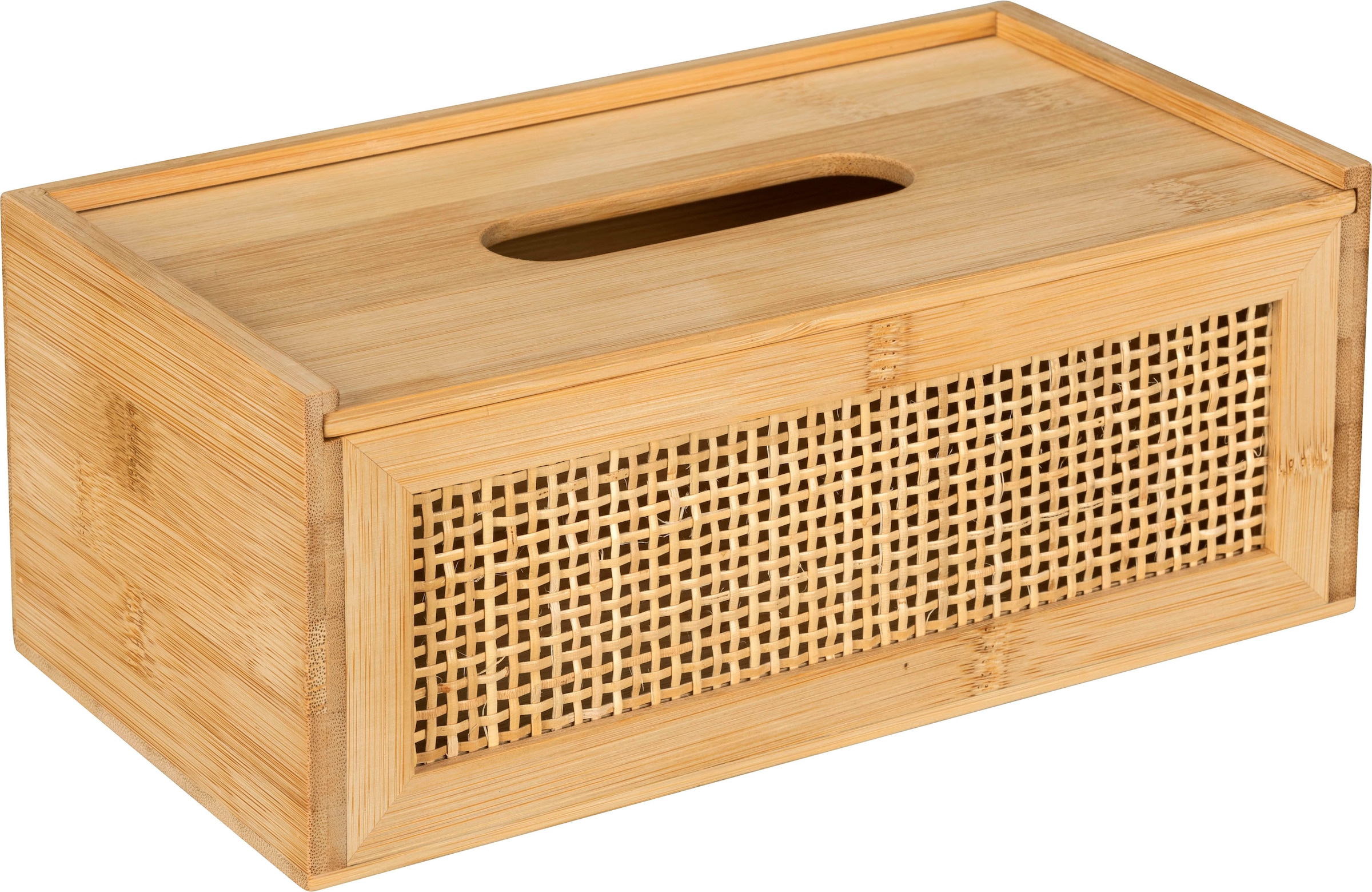 WENKO Badorganizer "Allegre" aus Bambus und Rattan günstig online kaufen