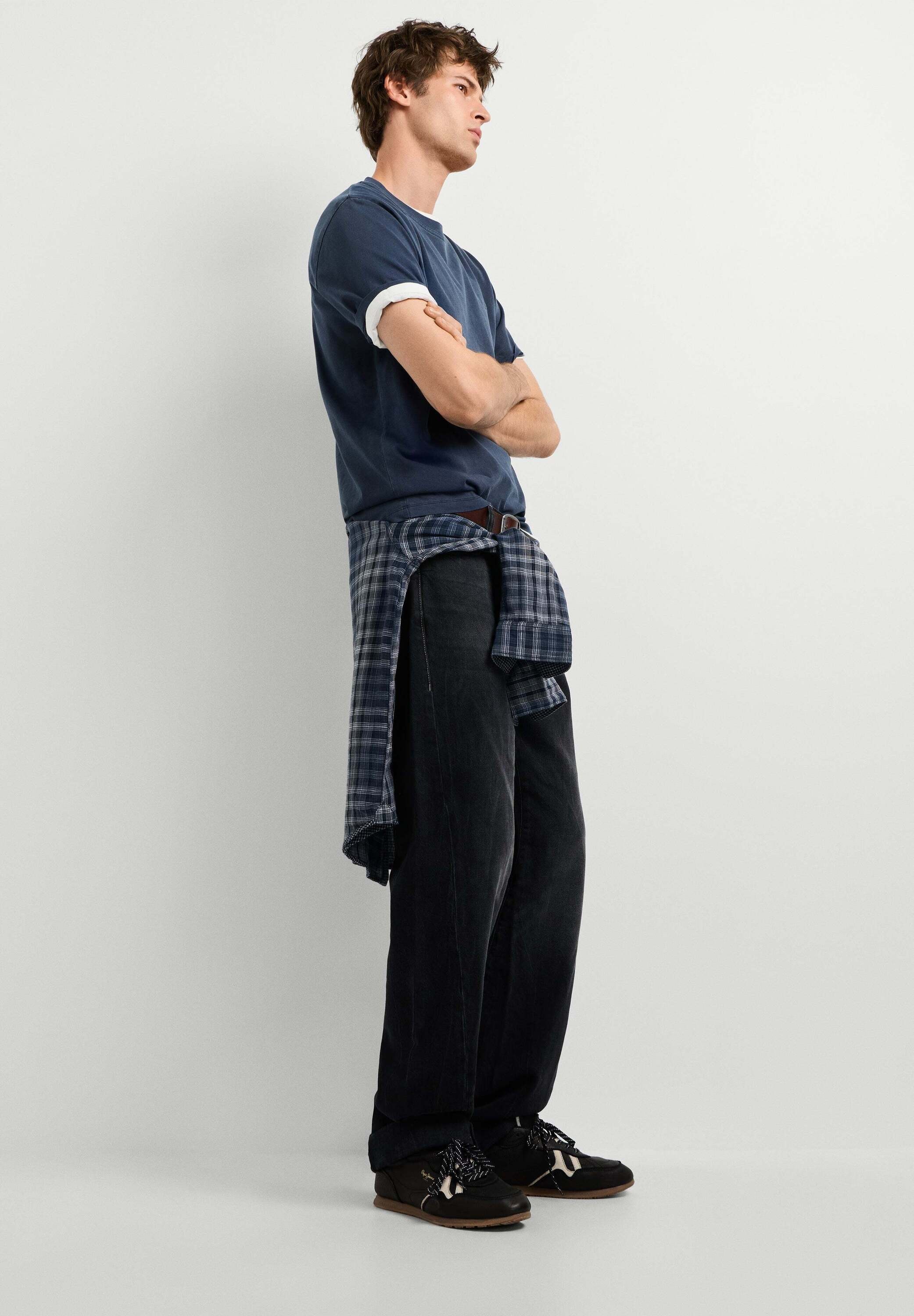Pepe Jeans Relax-fit-Jeans "relaxed fit jeans RELAXED STRAIGHT BEXLEY WASHED BLACK"
