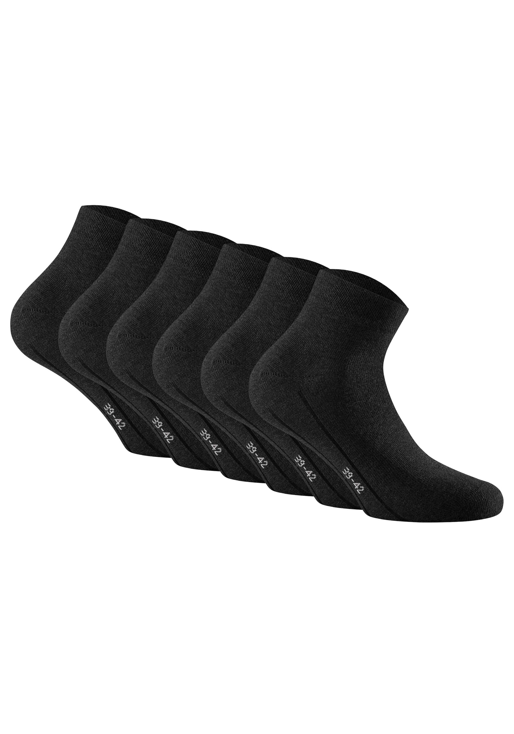 Rohner Socks Sneakersocken "Socken Sneaker Plus 3er Pack 6er Pack" günstig online kaufen